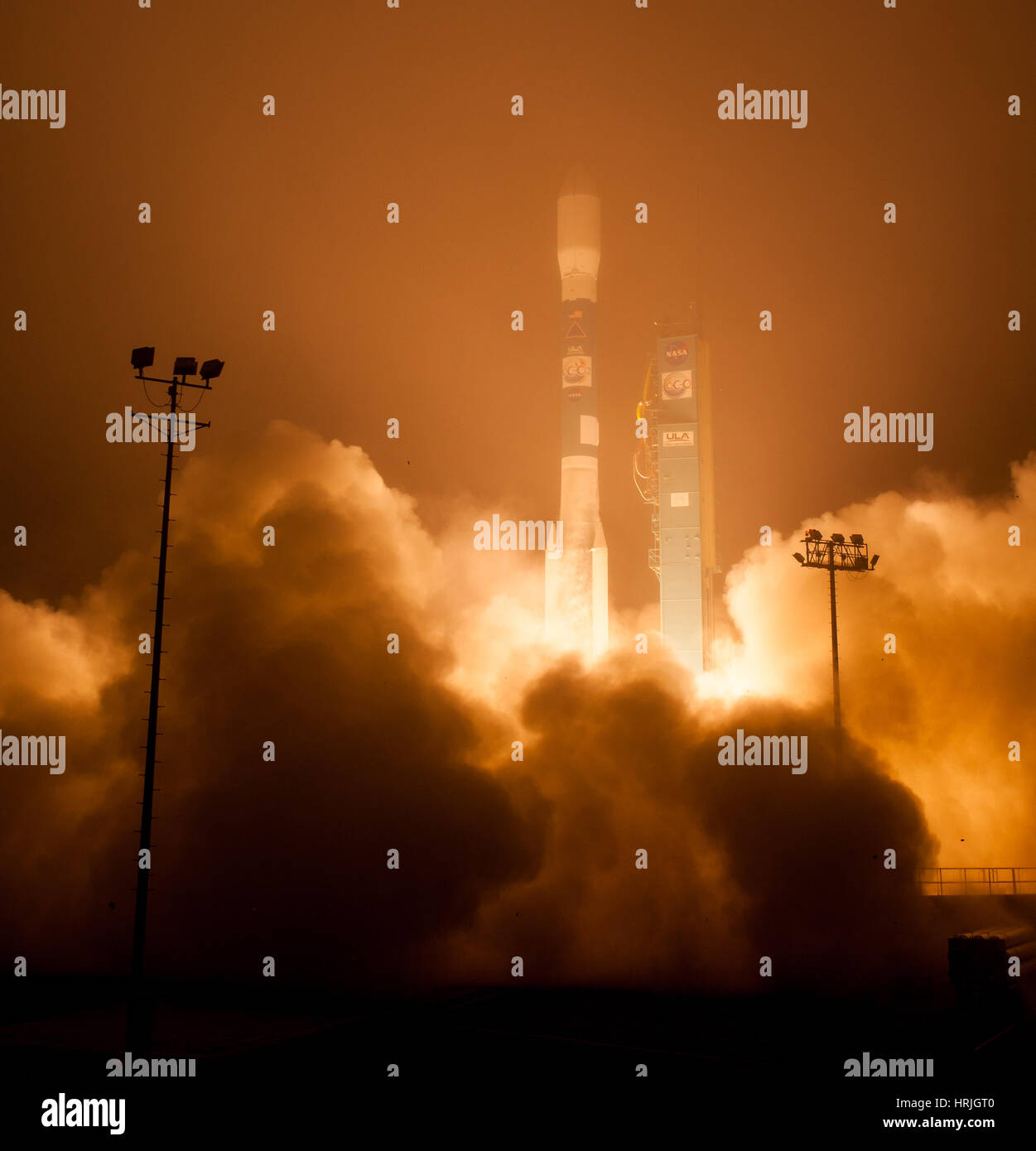 Orbiting Carbon Observatory-2 Start Stockfoto