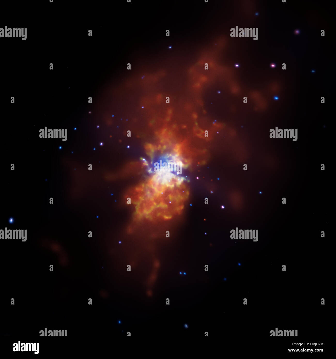 Supernova SN 2014J Stockfoto