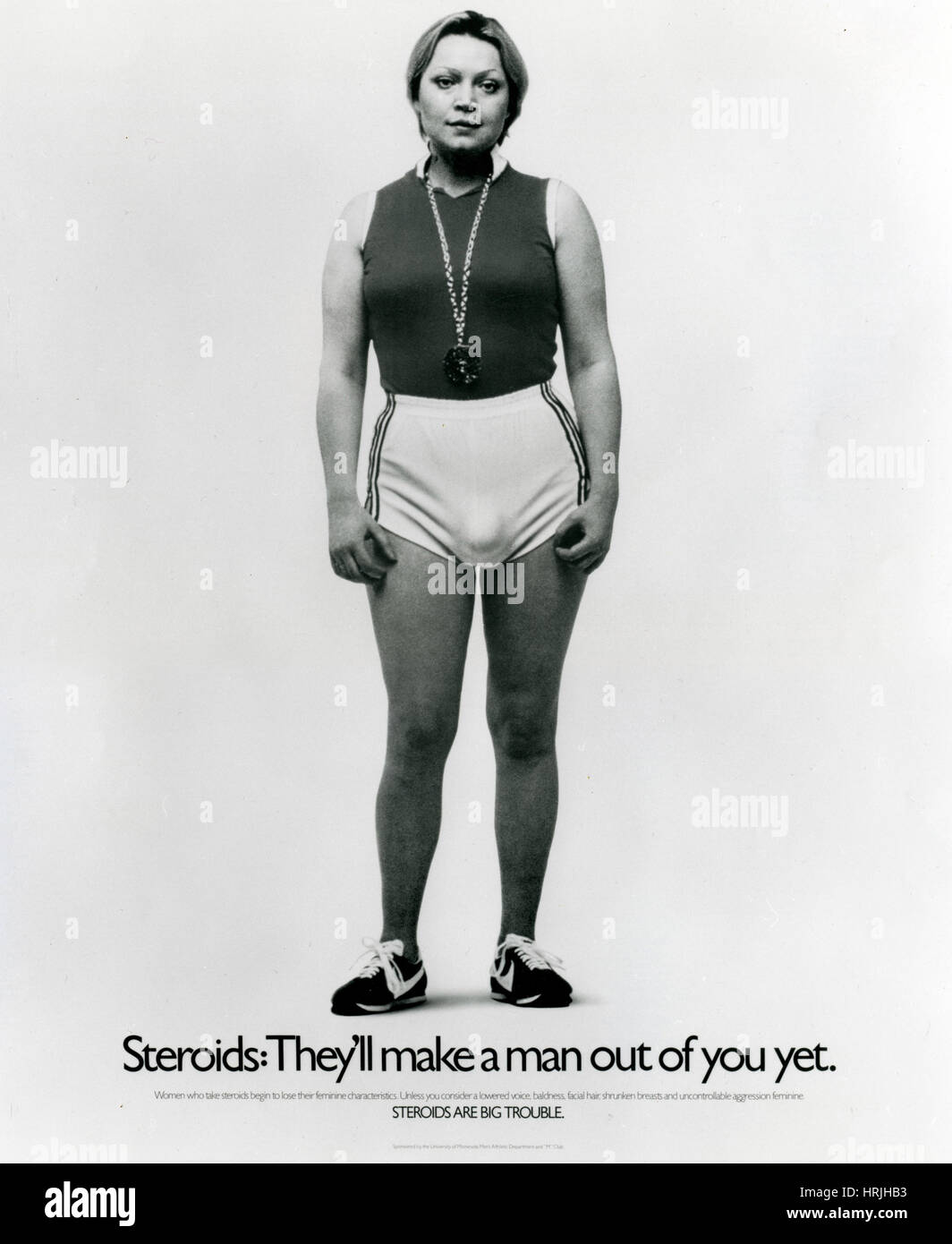 Öffentlichen Dienstes Steroid Kampagne, 1988 Stockfoto