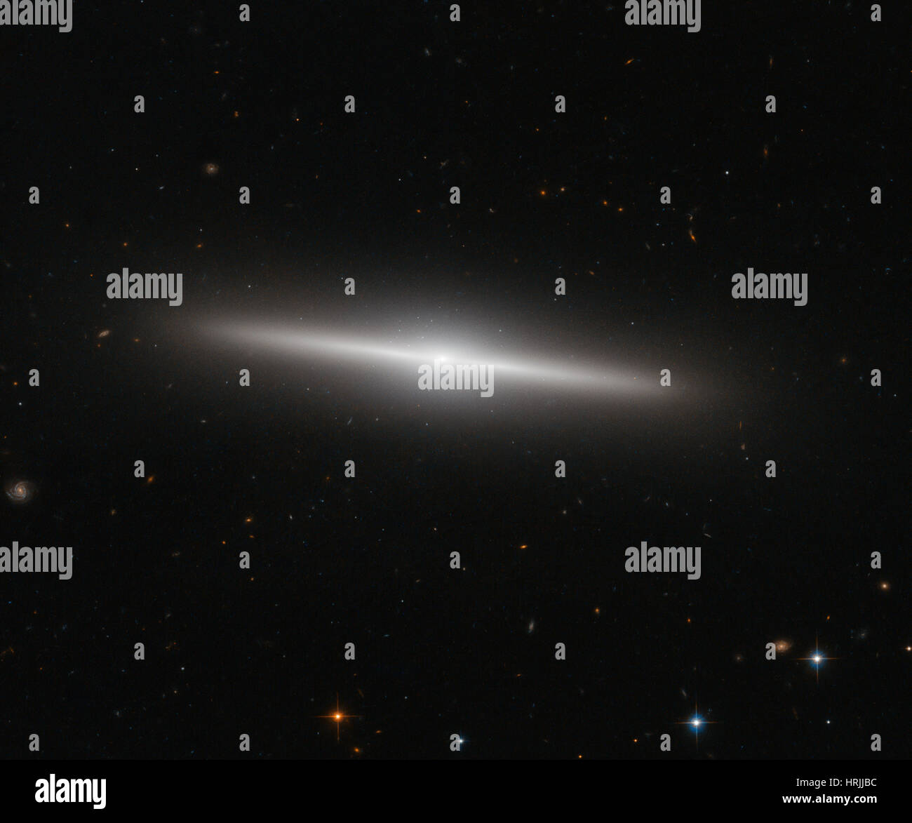 Linsenförmige Galaxie IC 335 Stockfoto