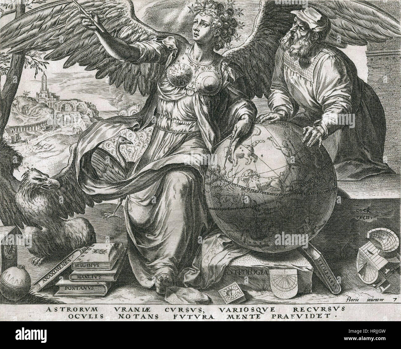 Personifikation der Astronomie, 1565 Stockfoto