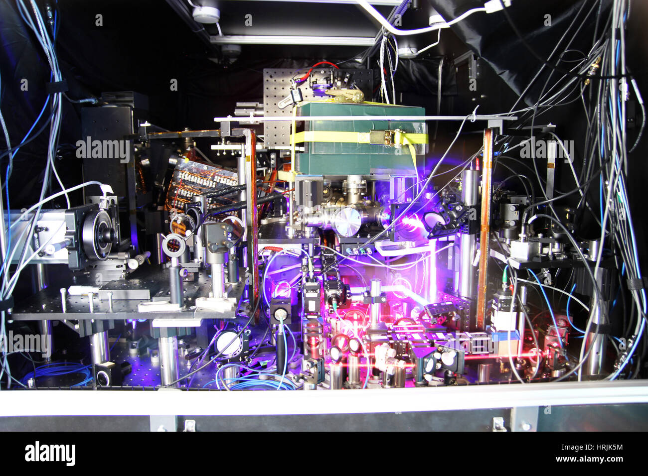 Strontium Atomuhr Stockfoto