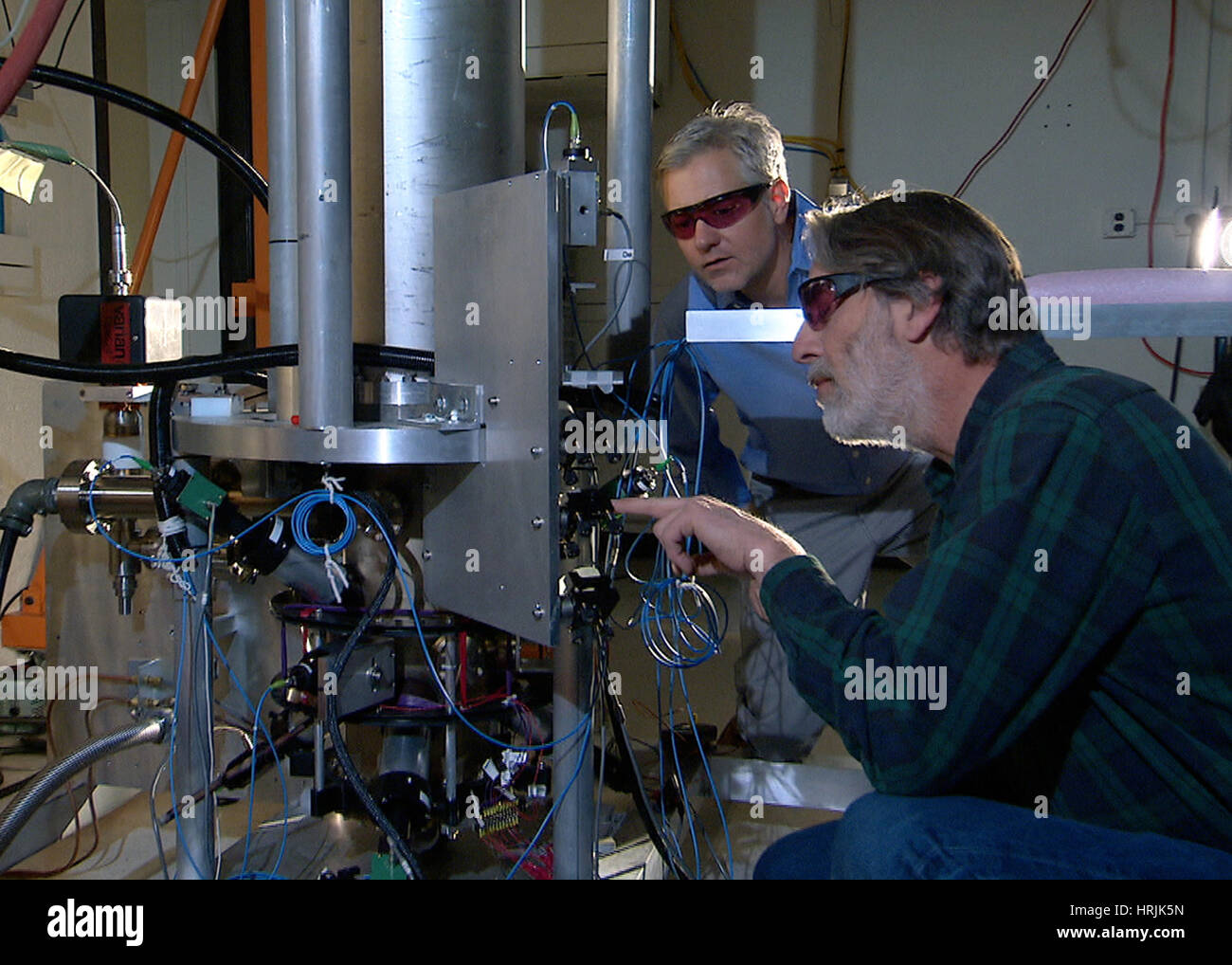 F2-Atomuhr Stockfoto