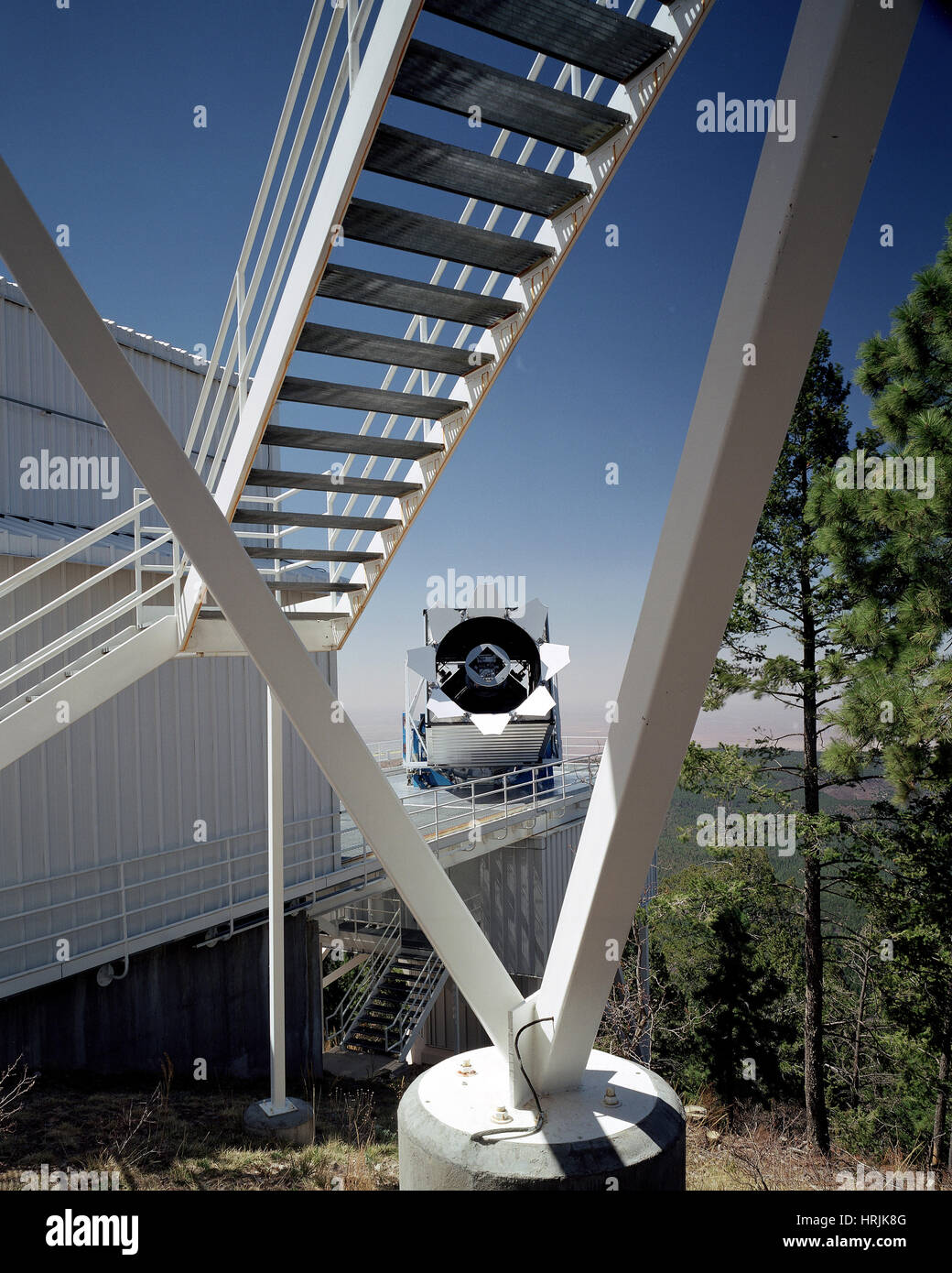 Sloan DSS 2,5 Meter Teleskop Stockfoto