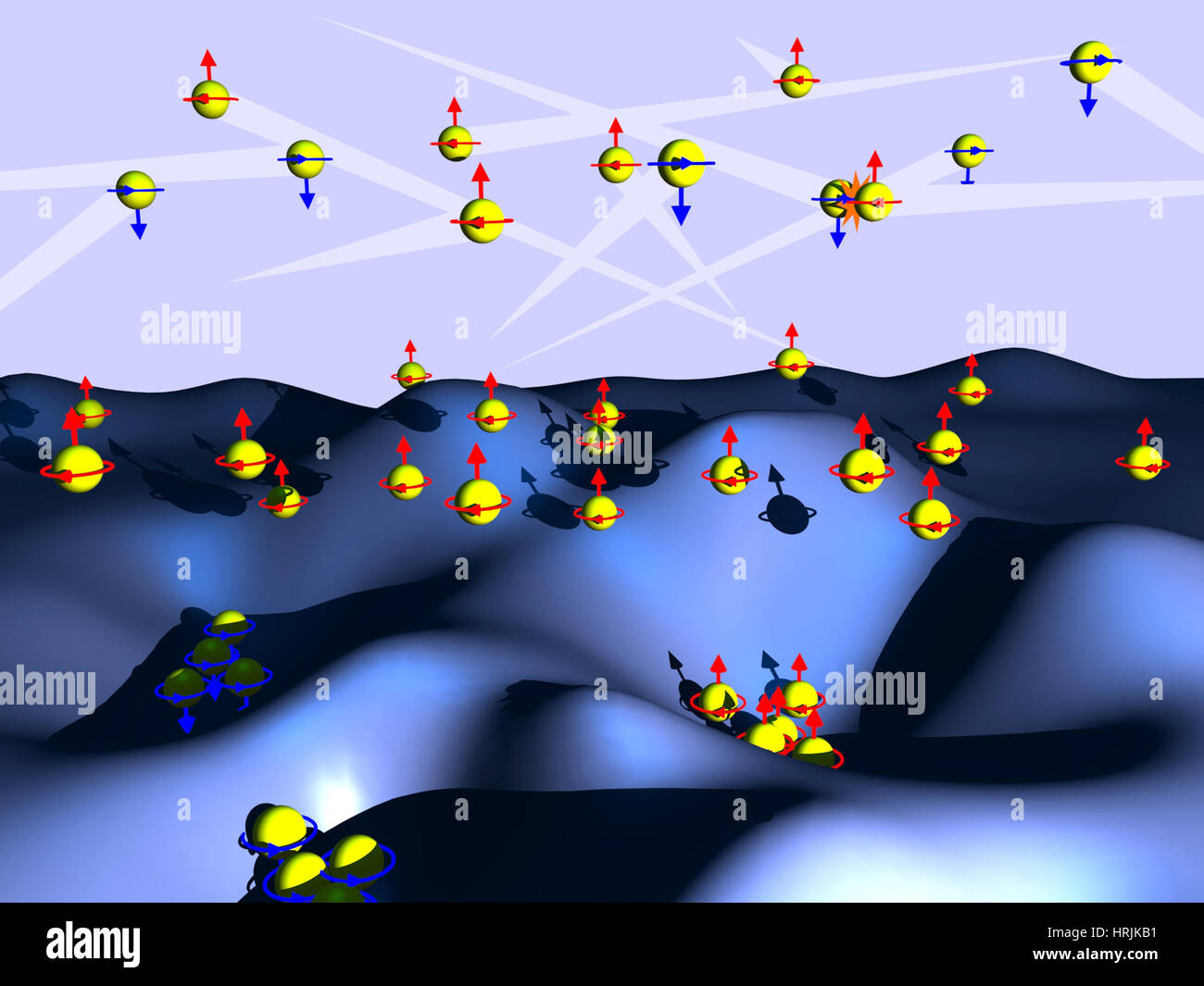 Spintronik Geräte Stockfoto