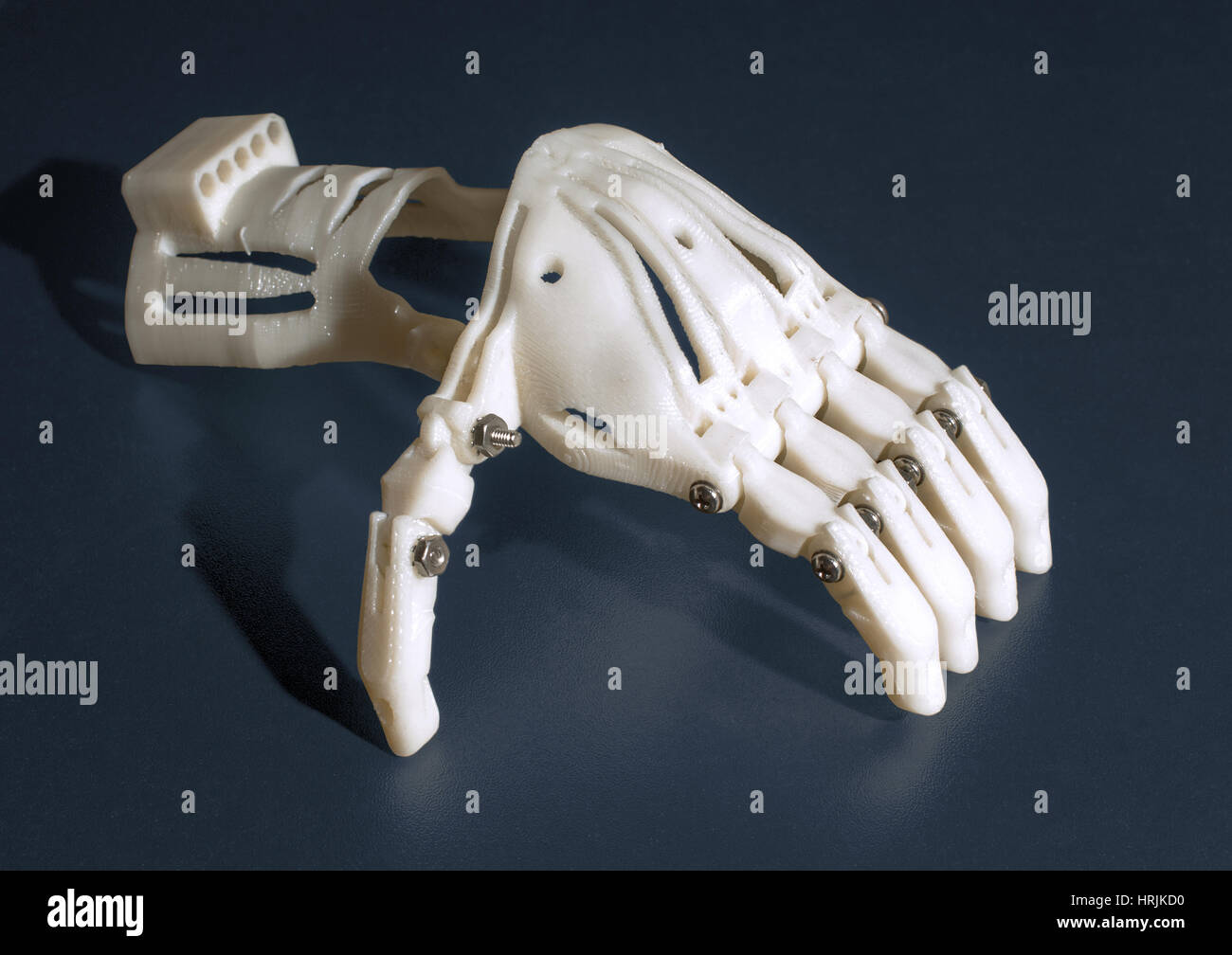 3-d gedruckt Handprothese, 2015 Stockfoto