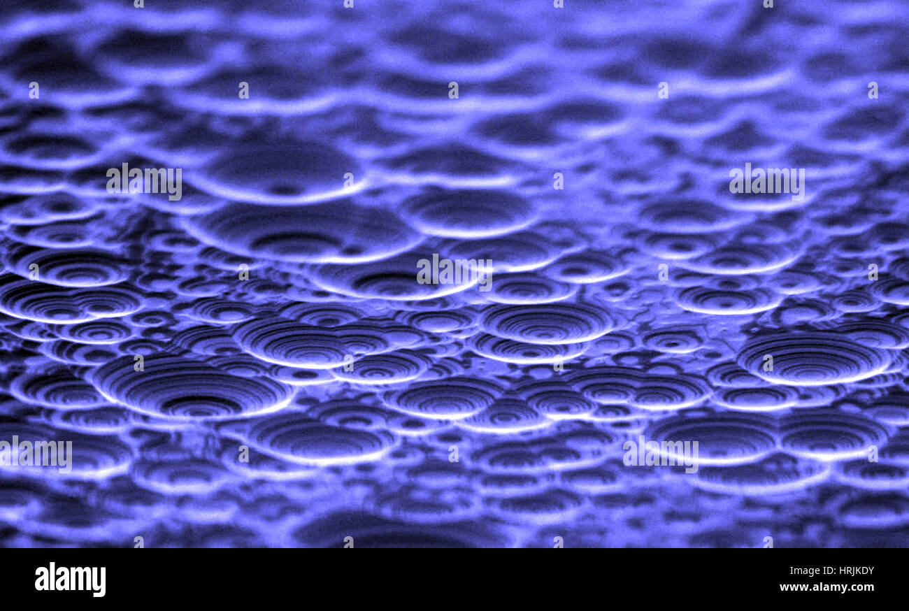 Reaktive Ionen Ätzen, mehrschichtigen Laue-Objektive Stockfoto