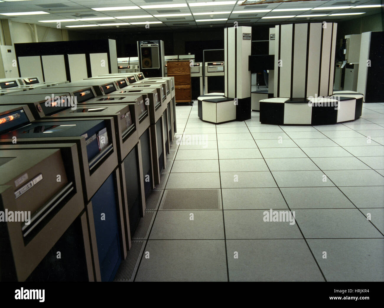 Cray X-MP/48-Supercomputer, LLNL, 1980er Jahre Stockfoto