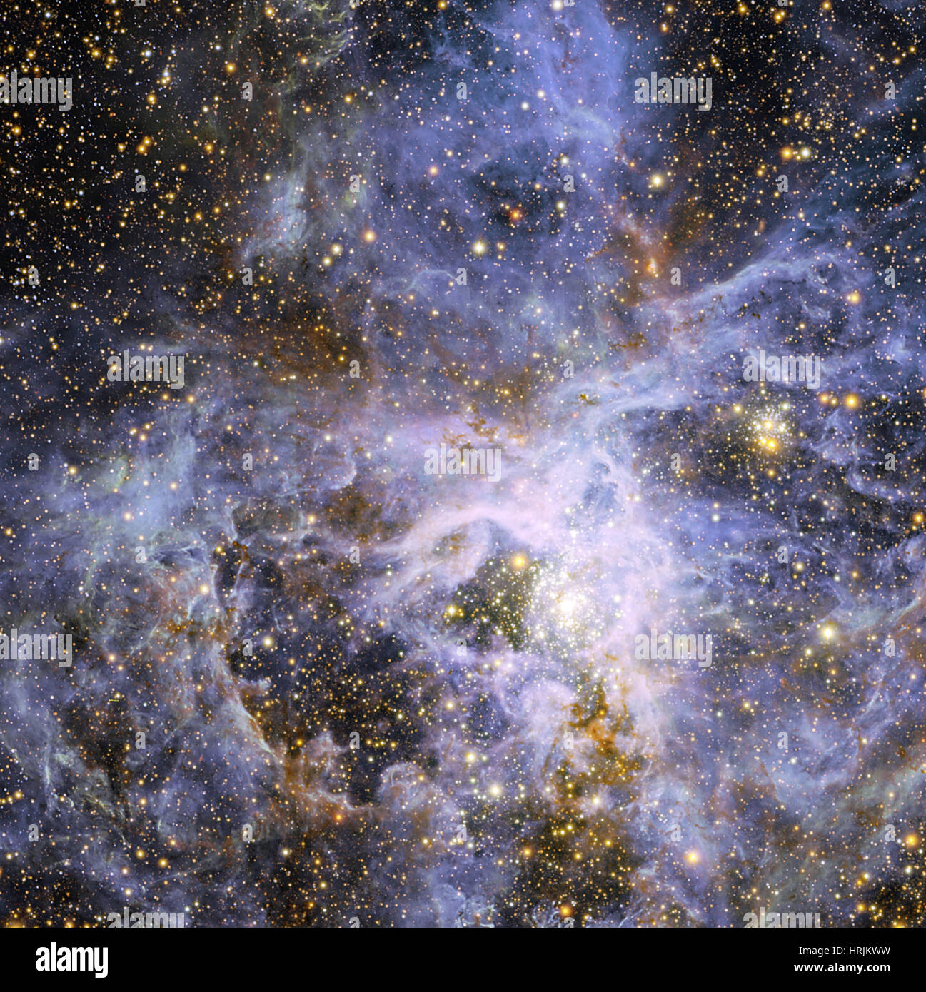 Tarantelnebel, NGC 2070, 30 Doradus, LMC Stockfoto