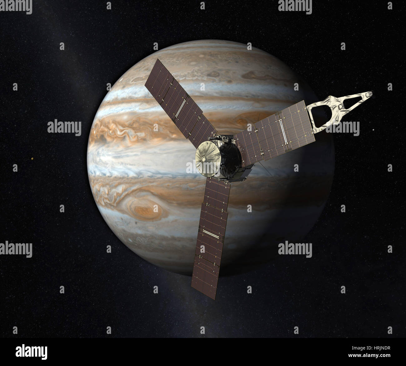 Juno-Mission zum Jupiter Stockfoto