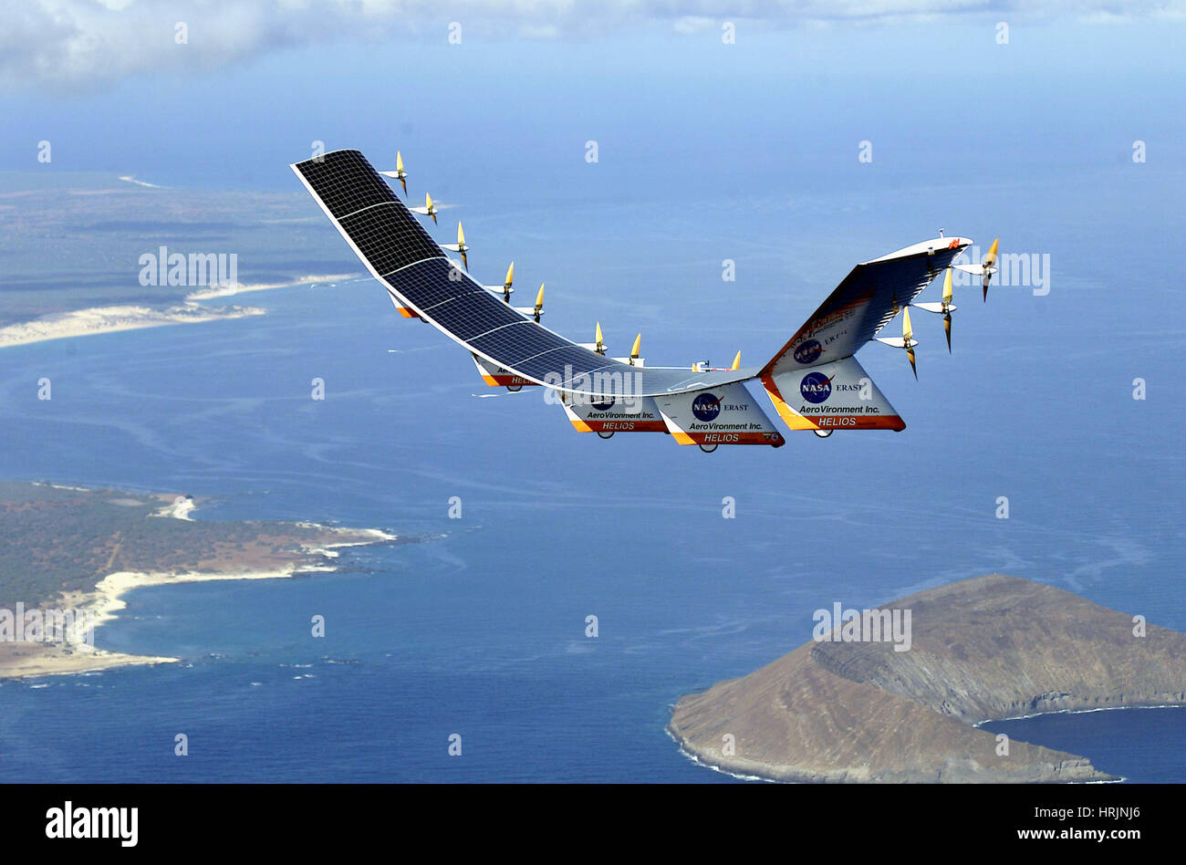 Helios-Prototyp, Solar-Elektro Flugzeuge, 2001 Stockfoto