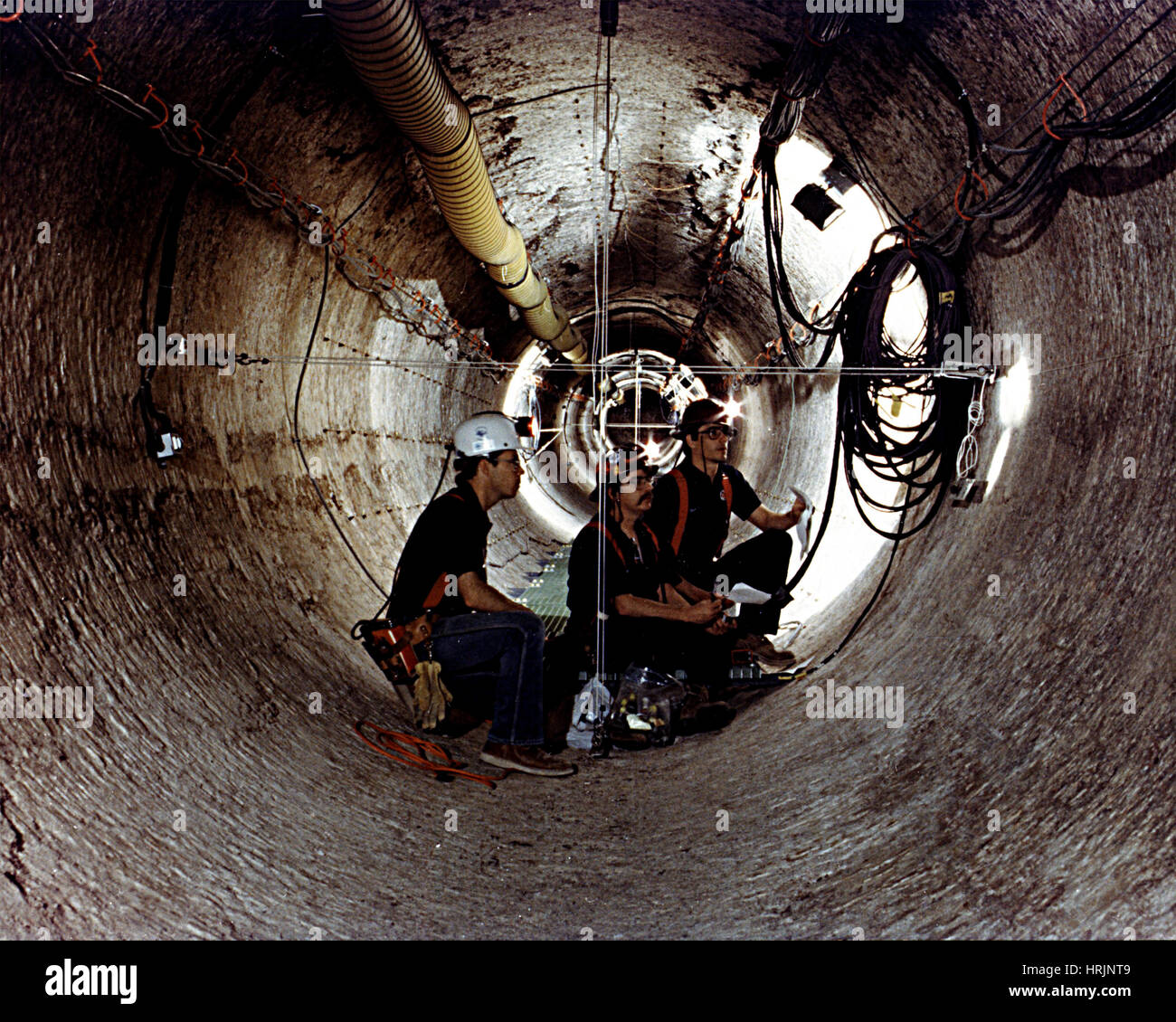 WIPP, Versuchsraum Q, 2014 Stockfoto