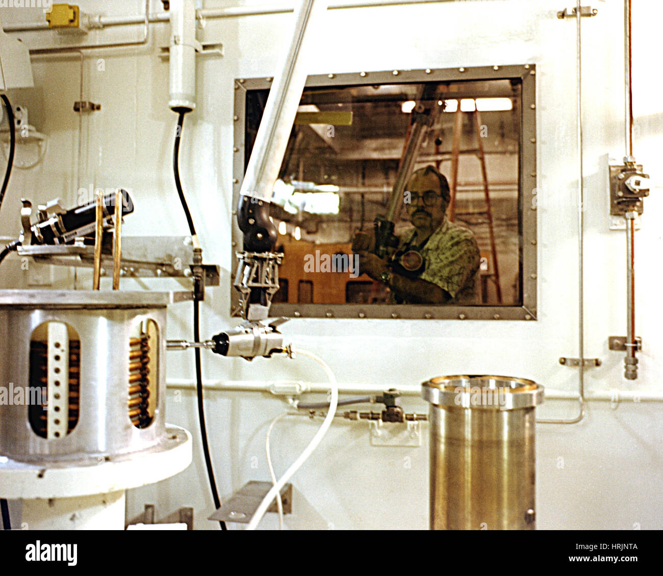 Remote Manipulator für den Umgang mit Plutonium, 2014 Stockfoto