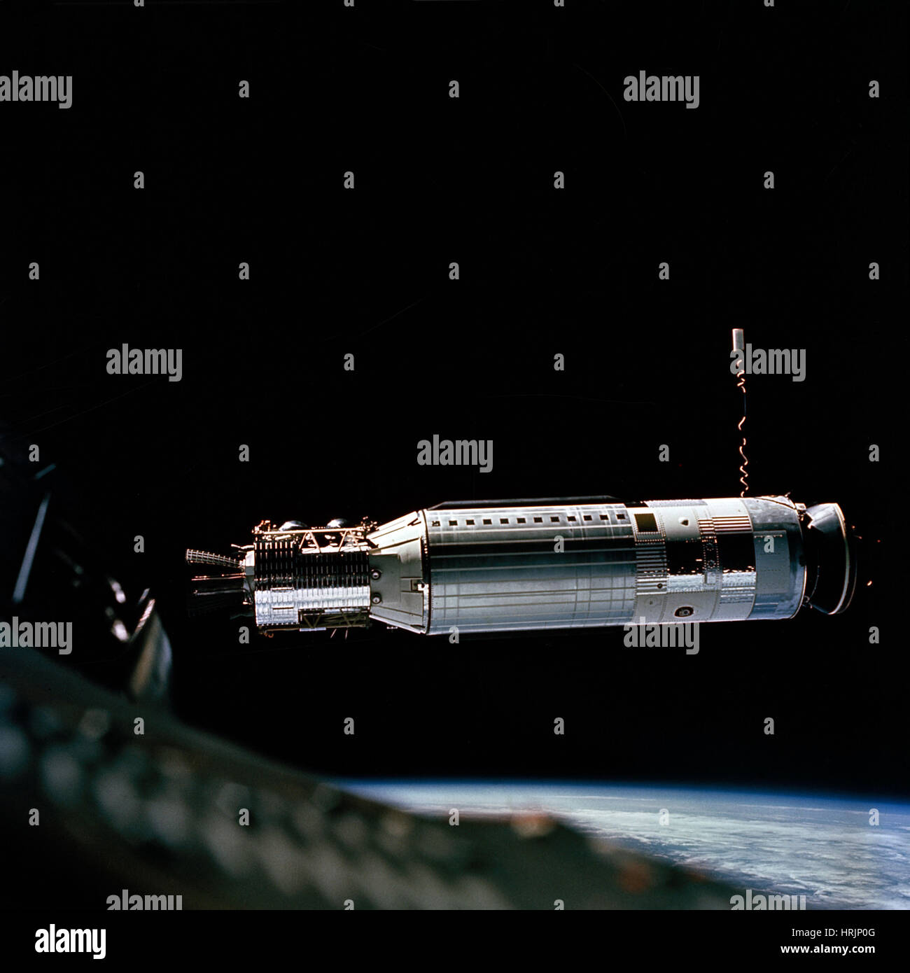 Erstes Andocken von zwei Raumschiff im Orbit, 1966 Stockfoto