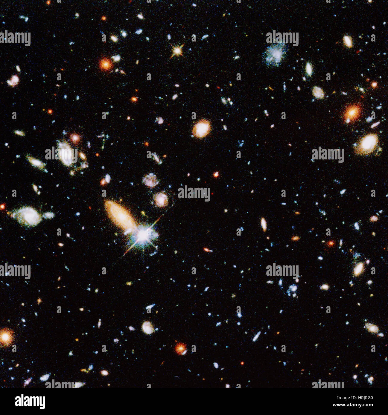 Ferne Galaxien Stockfoto