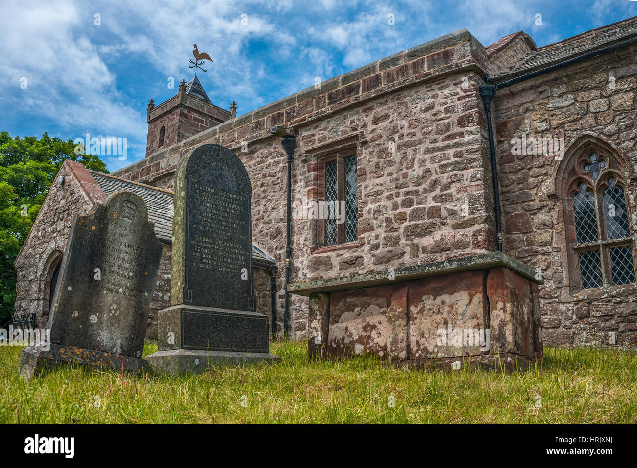 Die St.Andrew Pfarrkirche von Crosby Garrett in Cumbria Stockfoto