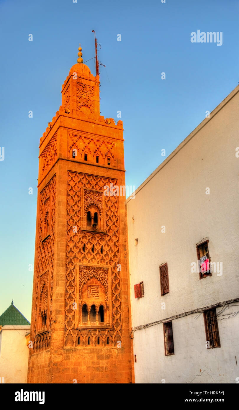 Dar El Makhzen Moschee in der alten Medina von Casablanca Marokko
