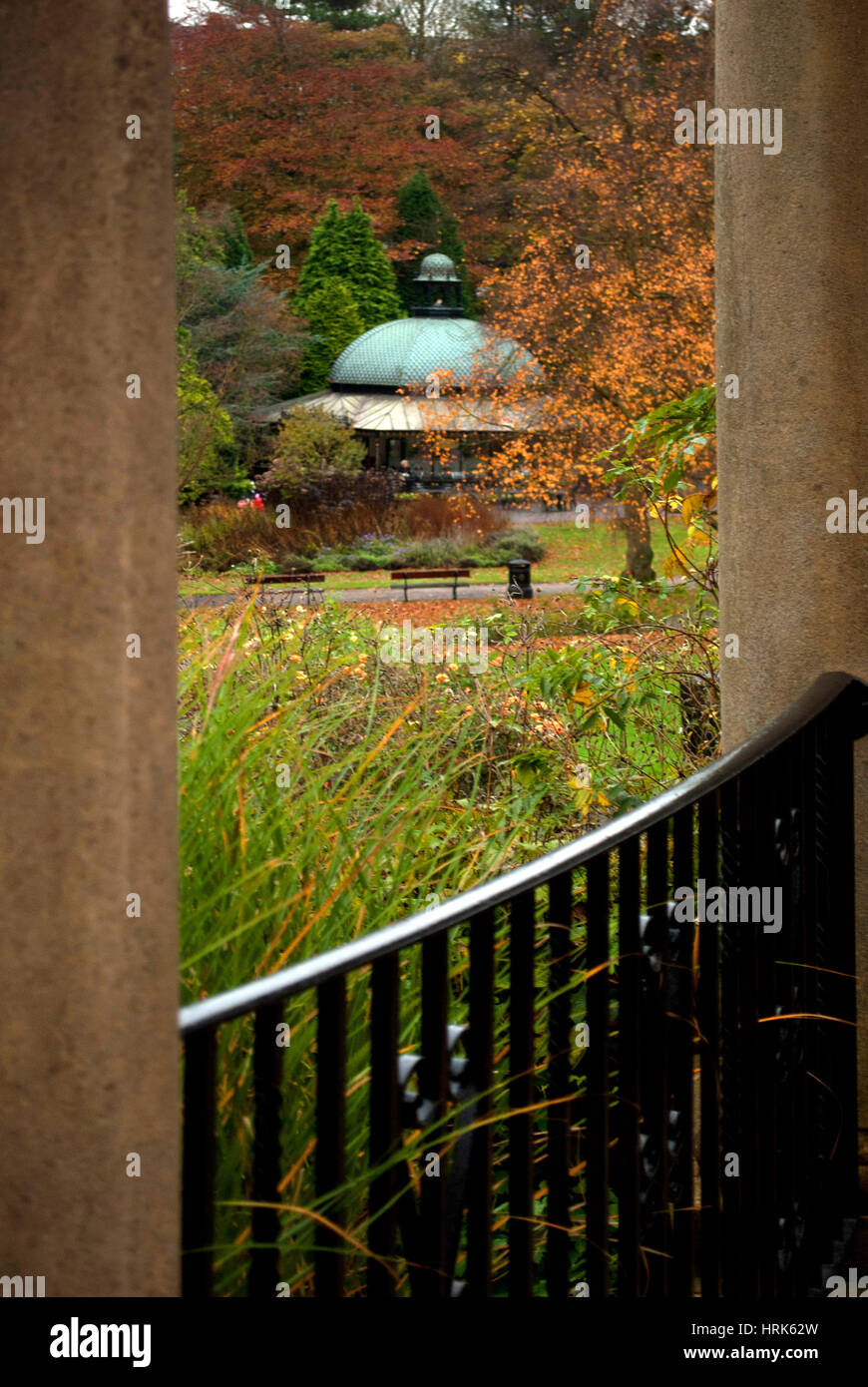 Herbst in Valley Gardens, Harrogate Stockfoto