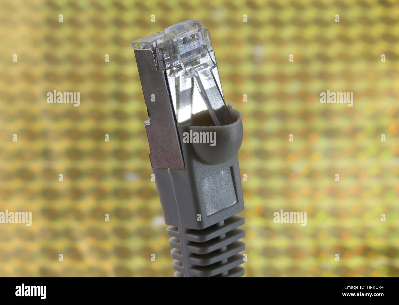 Computer mit und LAN verbinden Stockfotografie Alamy