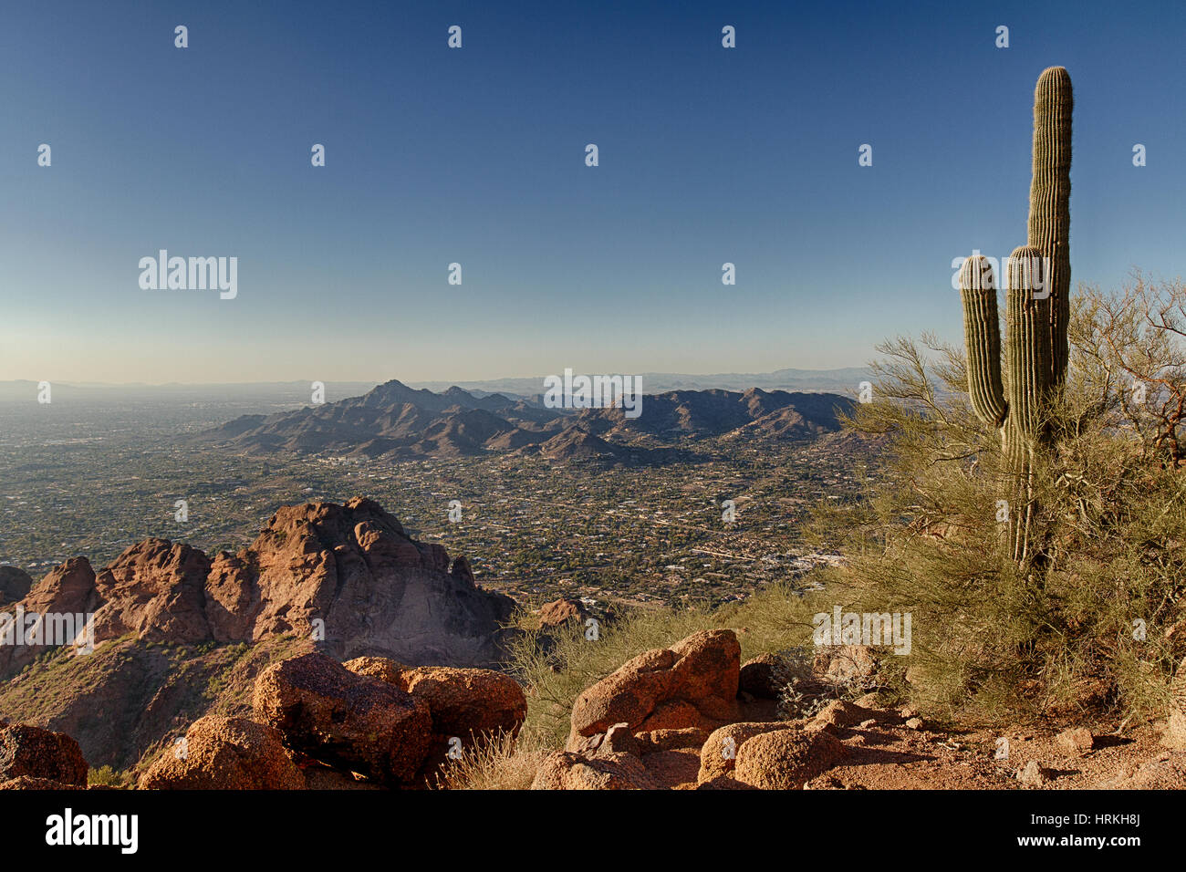 Cambelback Berg Phoenix Arizona Stockfoto