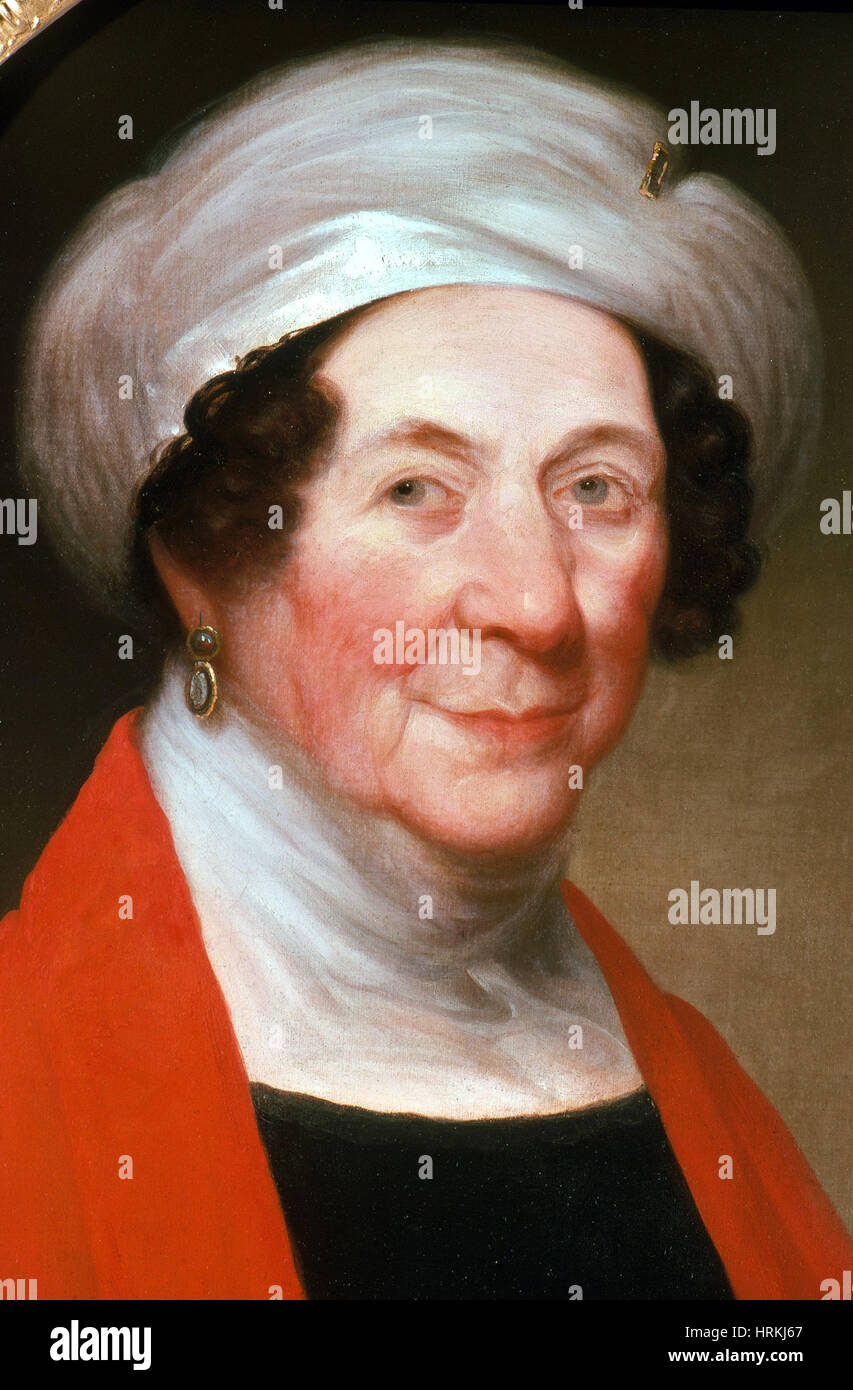 Dolley Madison, First Lady Stockfoto
