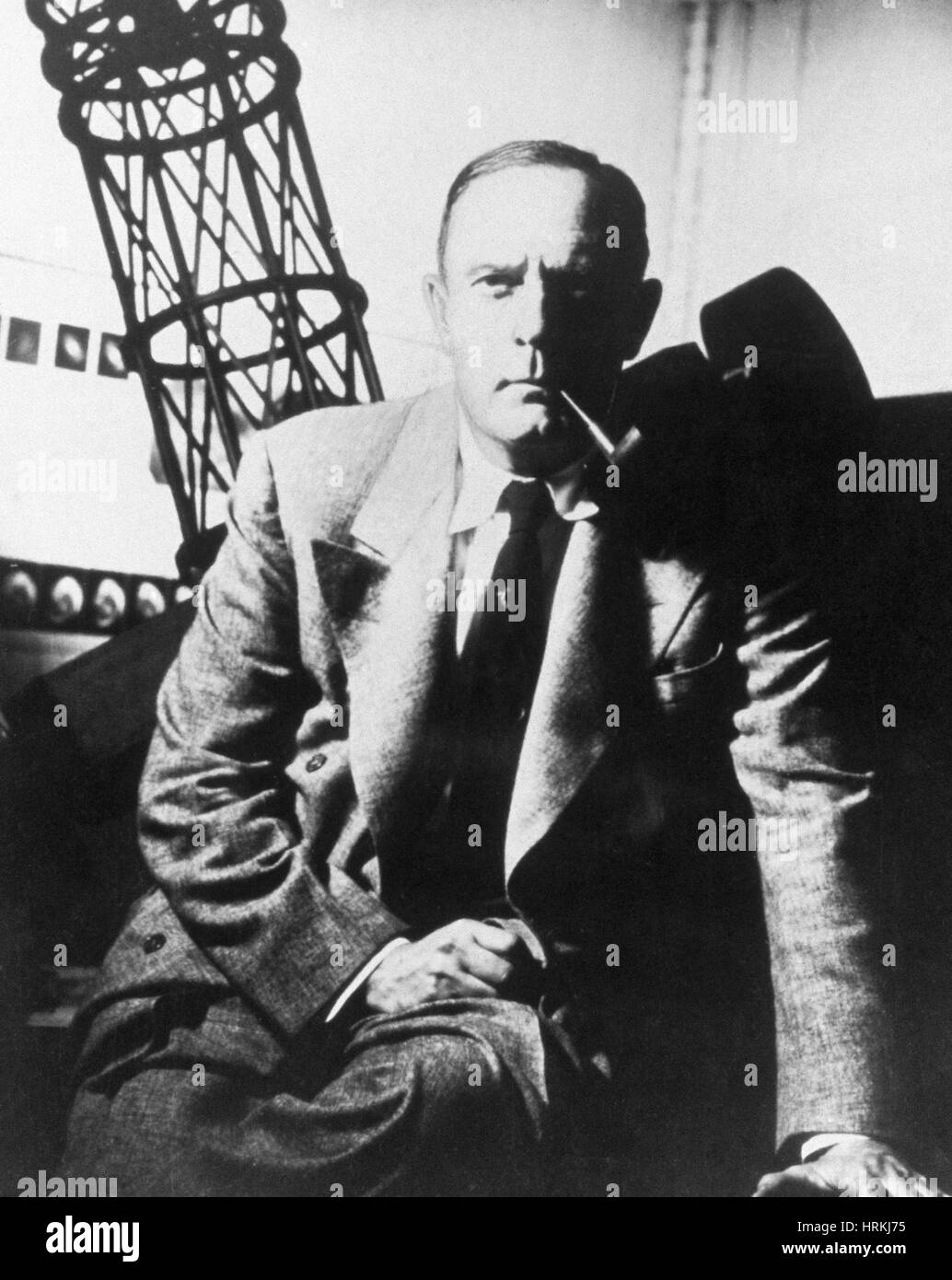 Edwin Hubble, US-amerikanischer Astronom Stockfoto