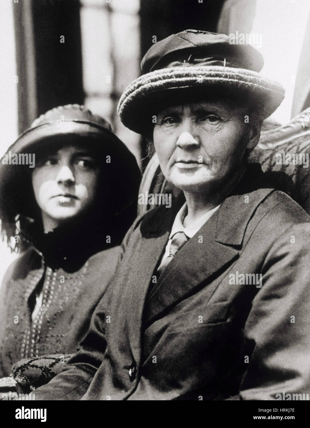Marie Curie, polnisch-französischer Physiker Stockfoto