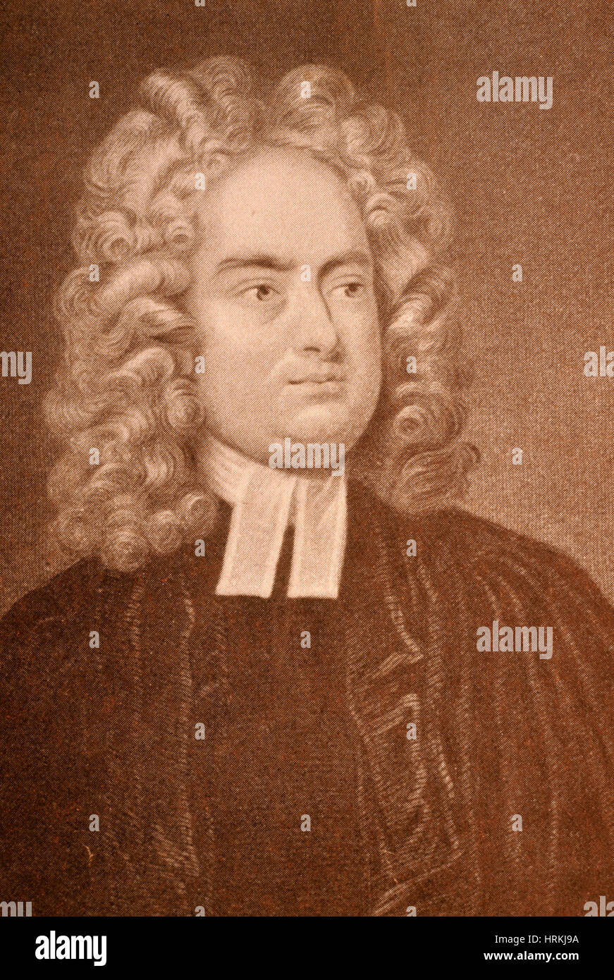 Jonathan Swift, irischer Schriftsteller Stockfoto
