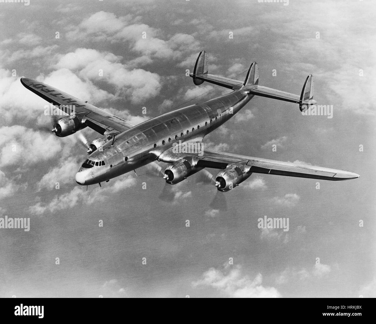 Lockheed Constellation, 1950 Stockfoto