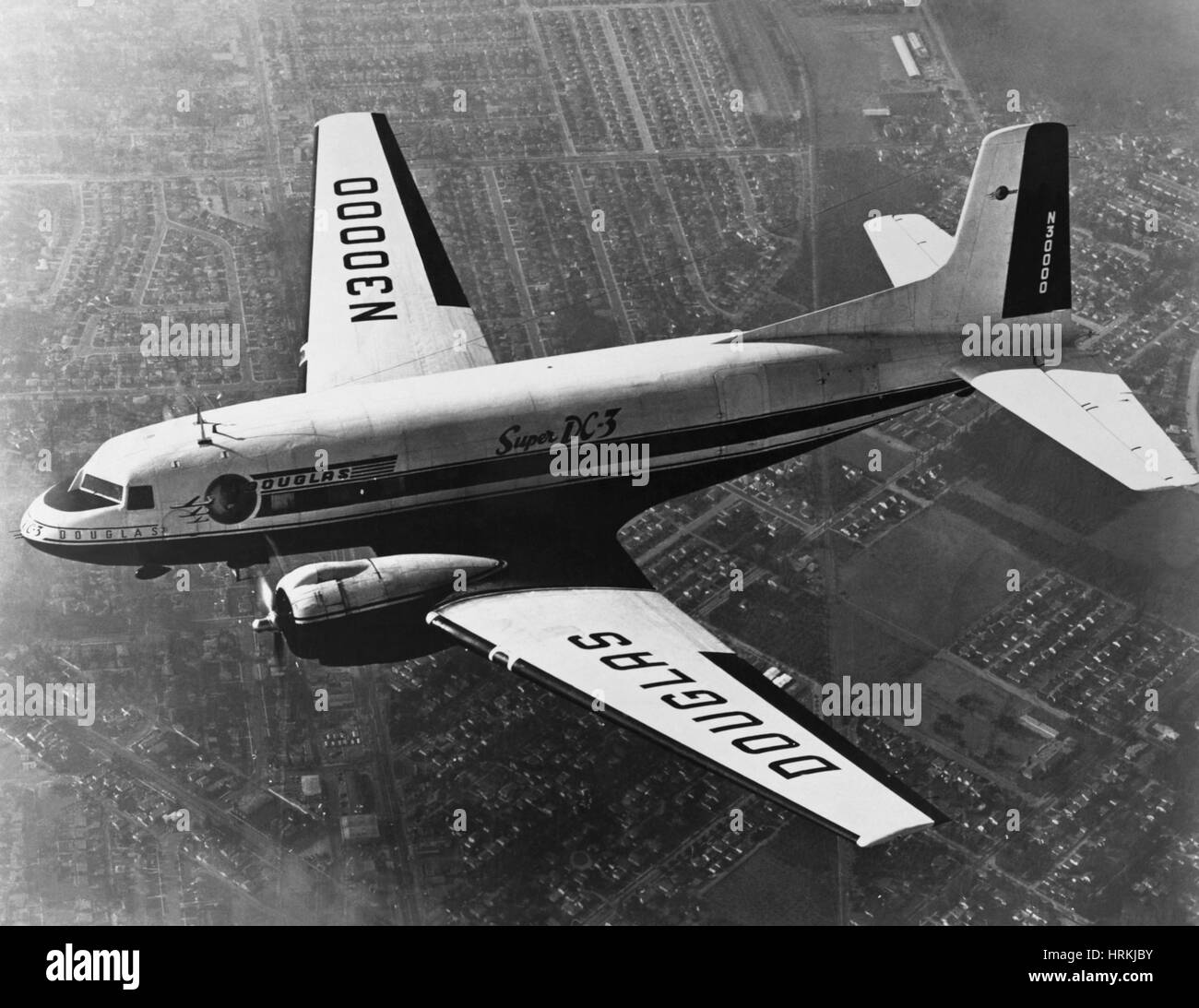 Douglas DC-3 Stockfoto