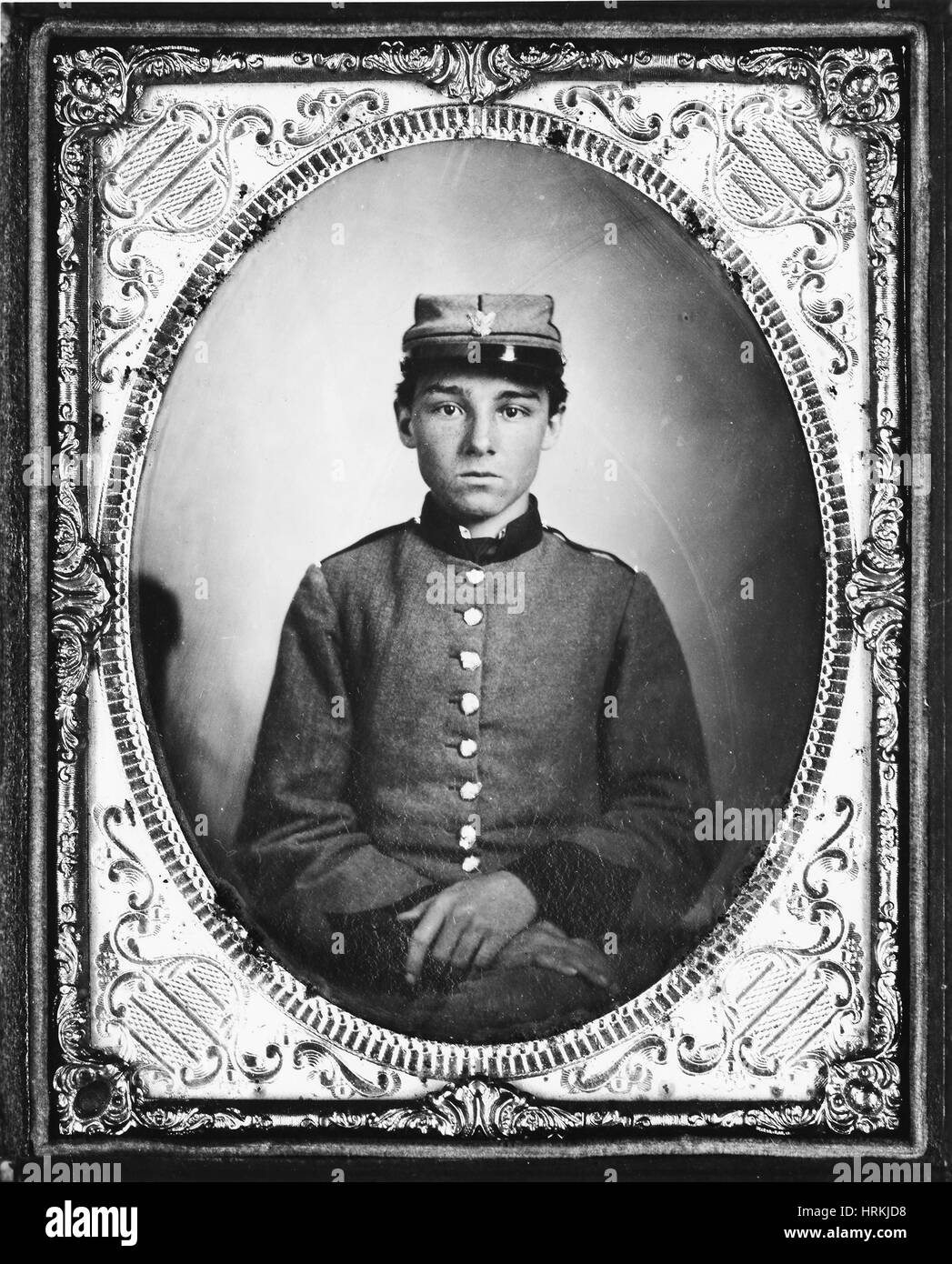 Bürgerkrieg Soldat Stockfoto