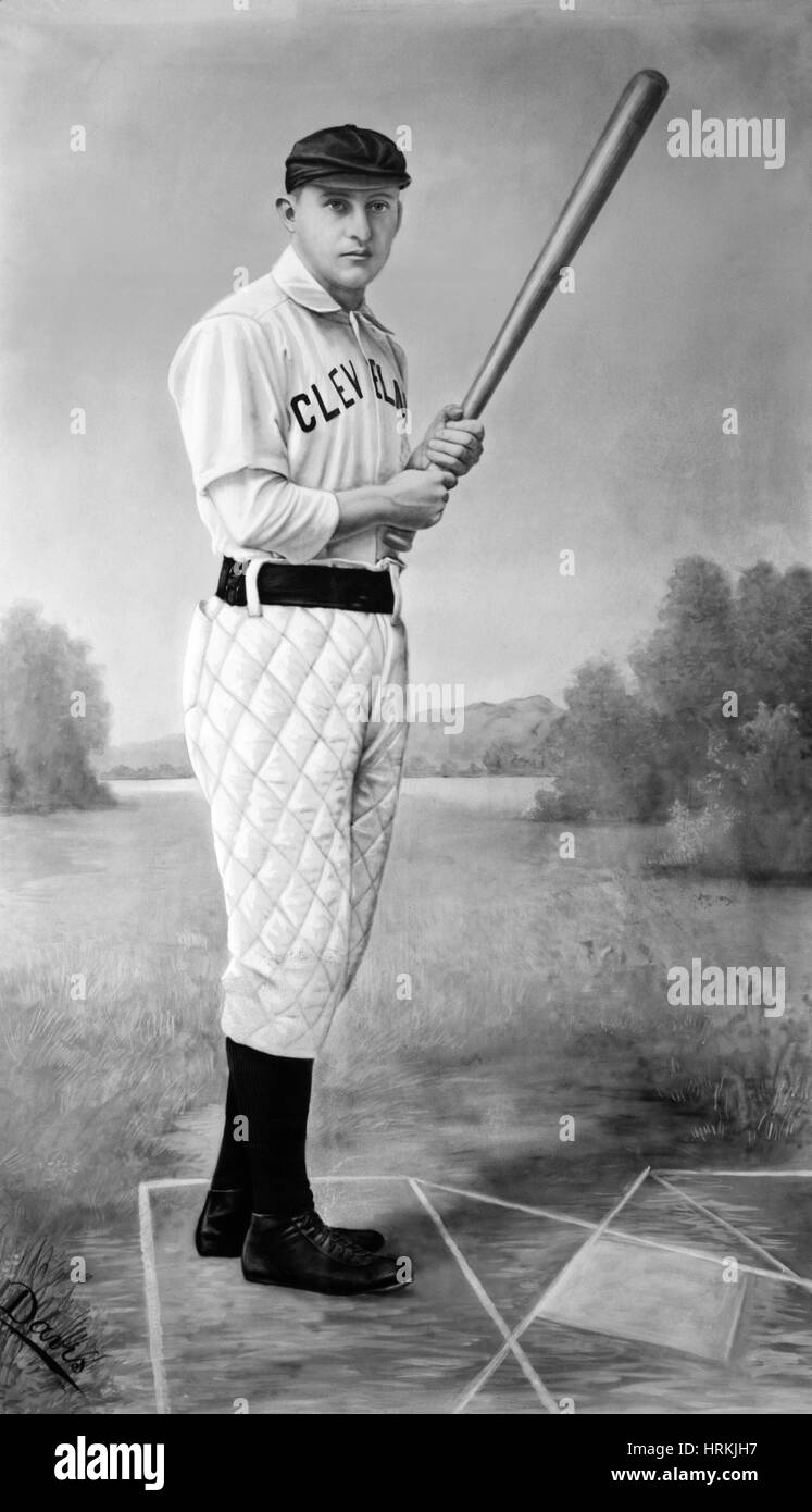 Jesse Burkett, MLB-Spieler Stockfoto