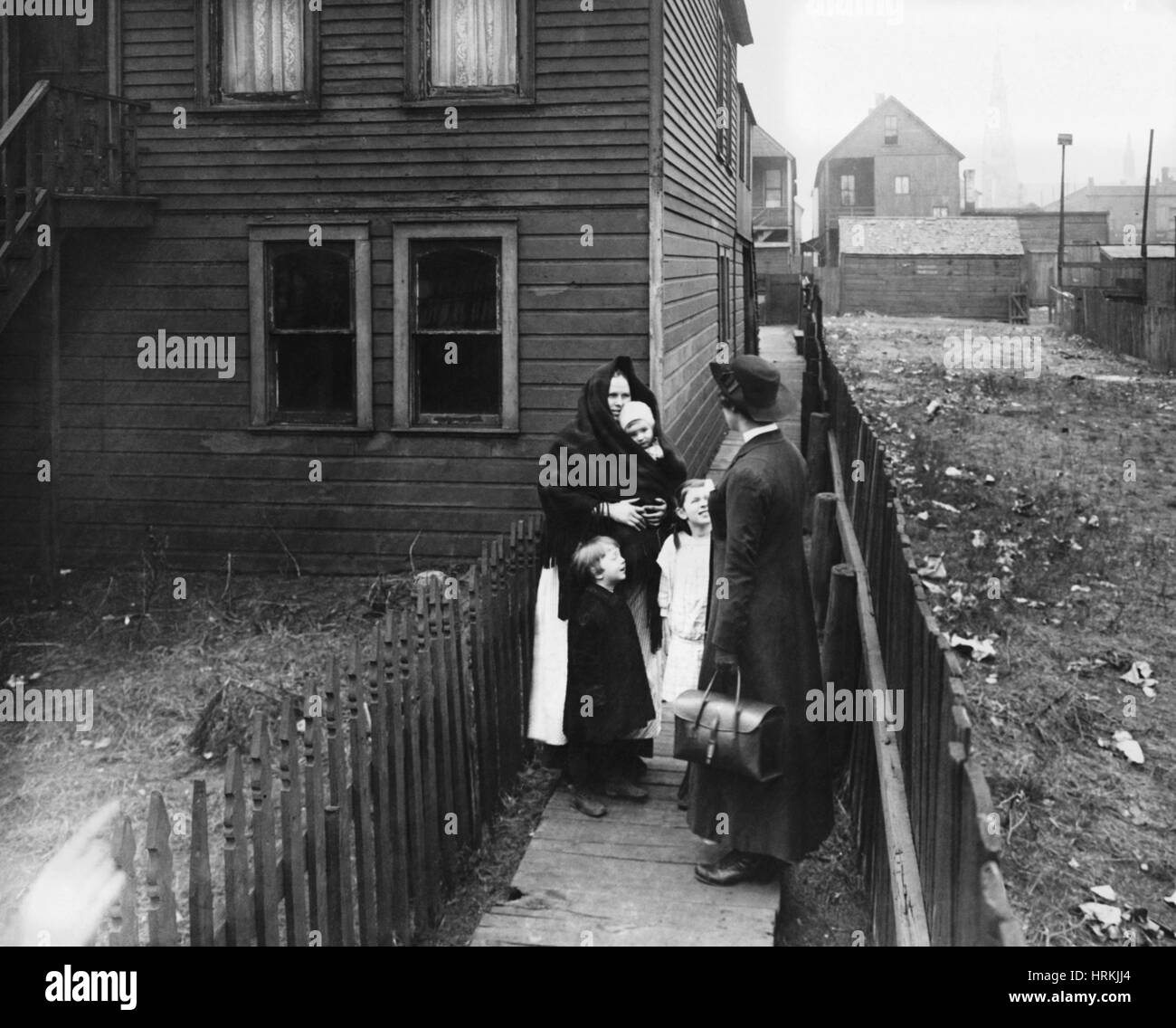 Säugling Wohlfahrt, 1911 Stockfoto