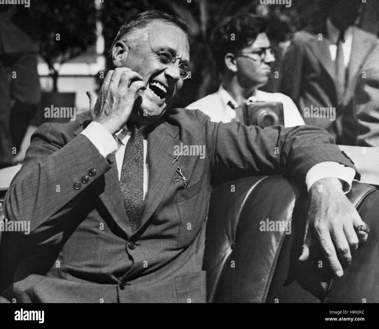 Roosevelt, 32. Präsident der USA Stockfoto