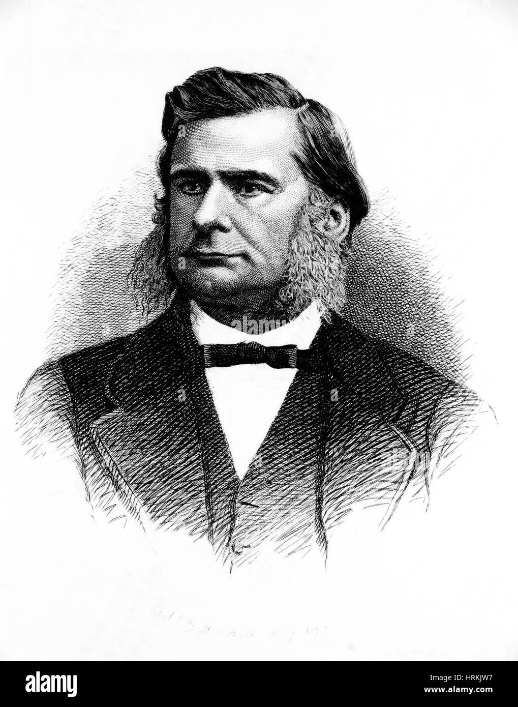 Thomas Huxley, englischer Biologe Stockfoto