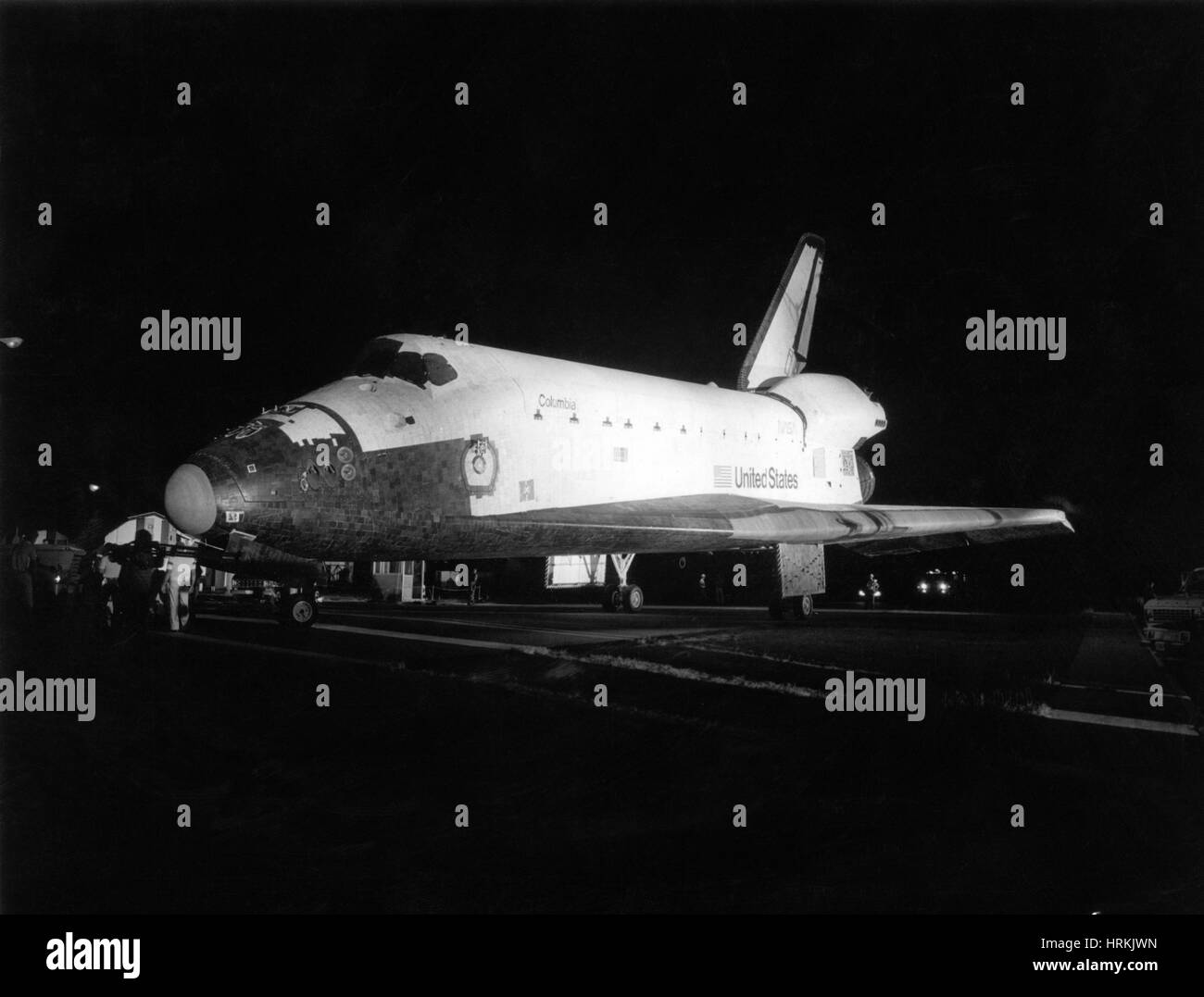 Space Shuttle Columbia Stockfoto