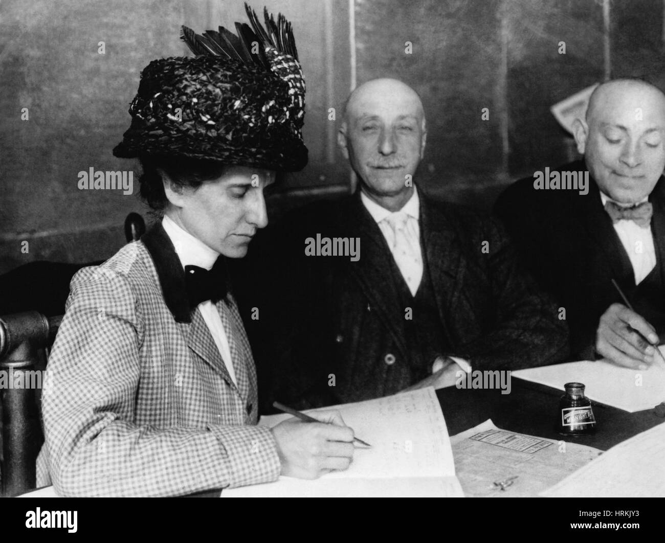 Mary Edith Campbell, US-amerikanische Suffragette Stockfoto