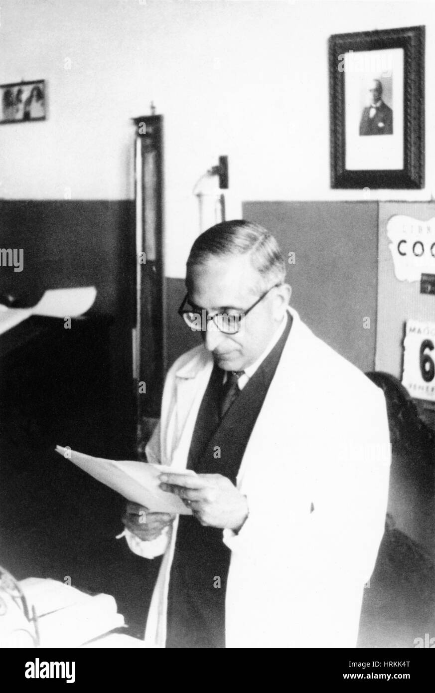 Giuseppe Brotzu, italienischer Pharmakologe Stockfoto