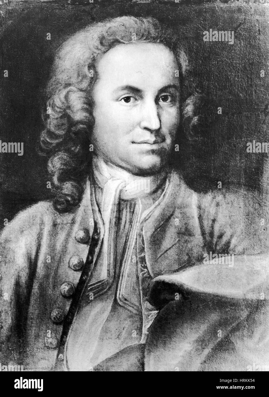Johann Sebastian Bach, deutscher Komponist Stockfoto