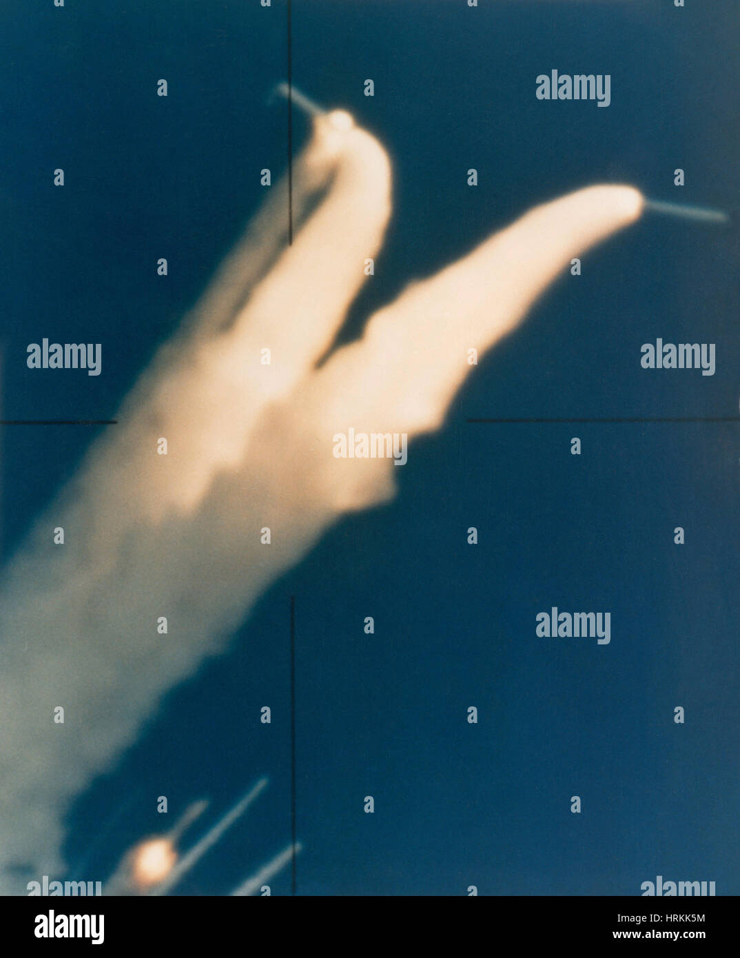 Space Shuttle ChallengerKatastrophe, 1986 Stockfotografie Alamy