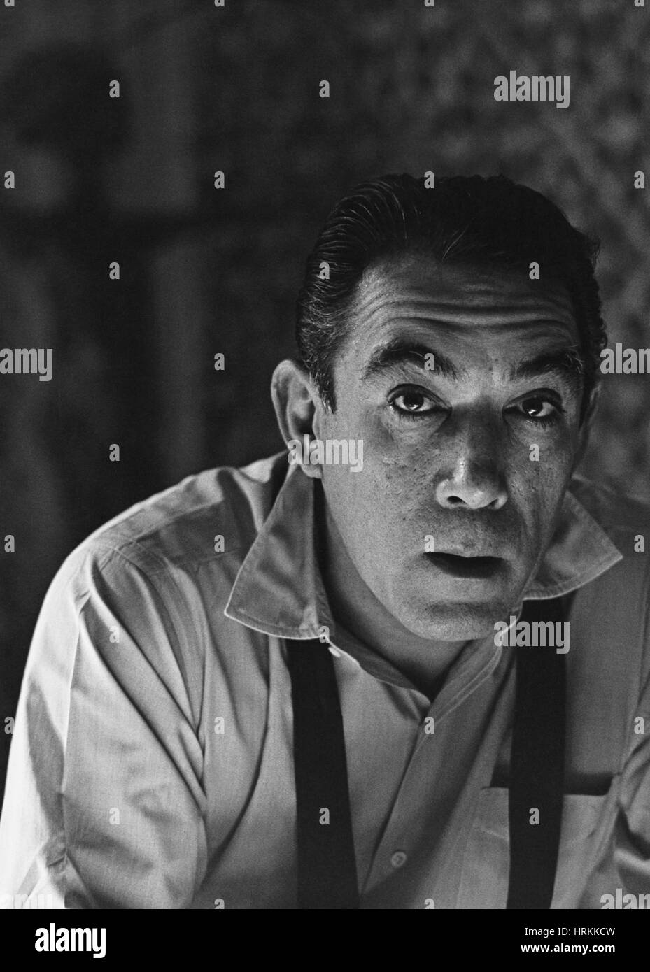 Anthony Quinn, Hollywood Filmstar Stockfoto
