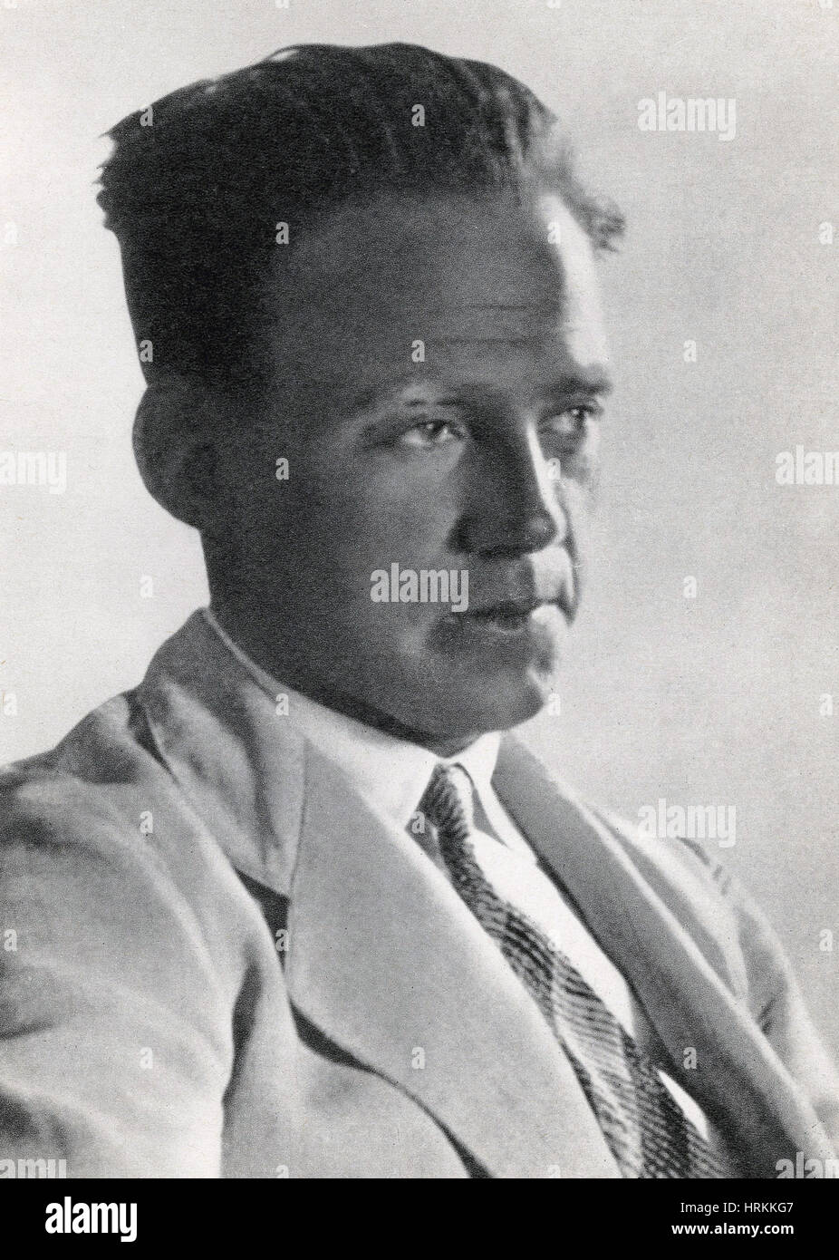 Werner Heisenberg, deutscher theoretischer Physiker Stockfoto