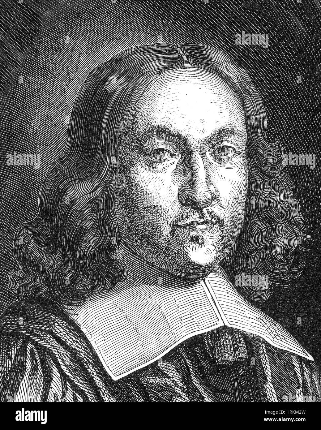 Pierre de Fermat, französischer Mathematiker Stockfoto