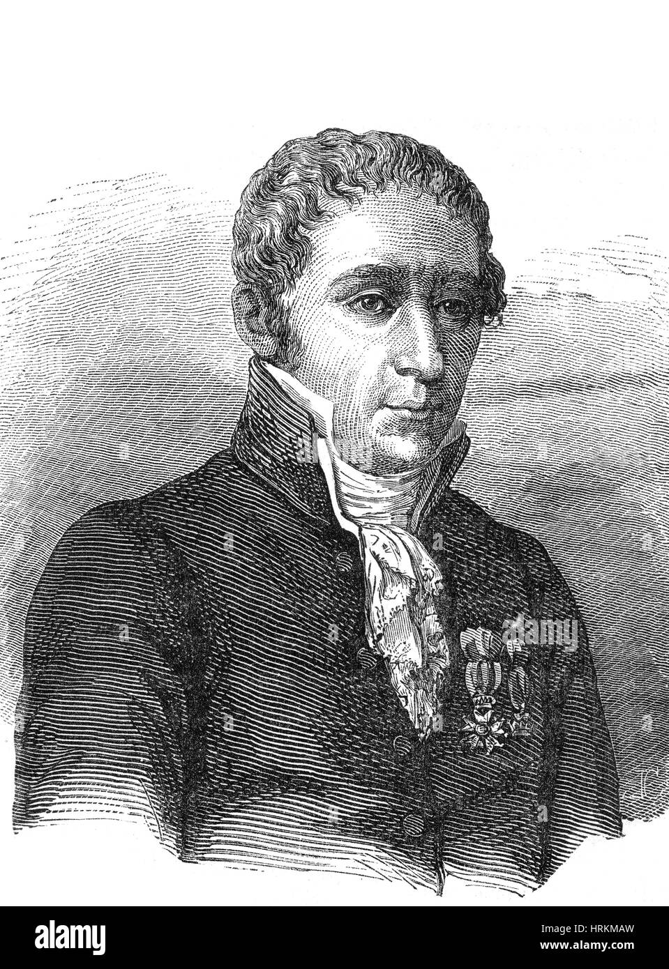 Alessandro Volta, italienischer Physiker Stockfoto