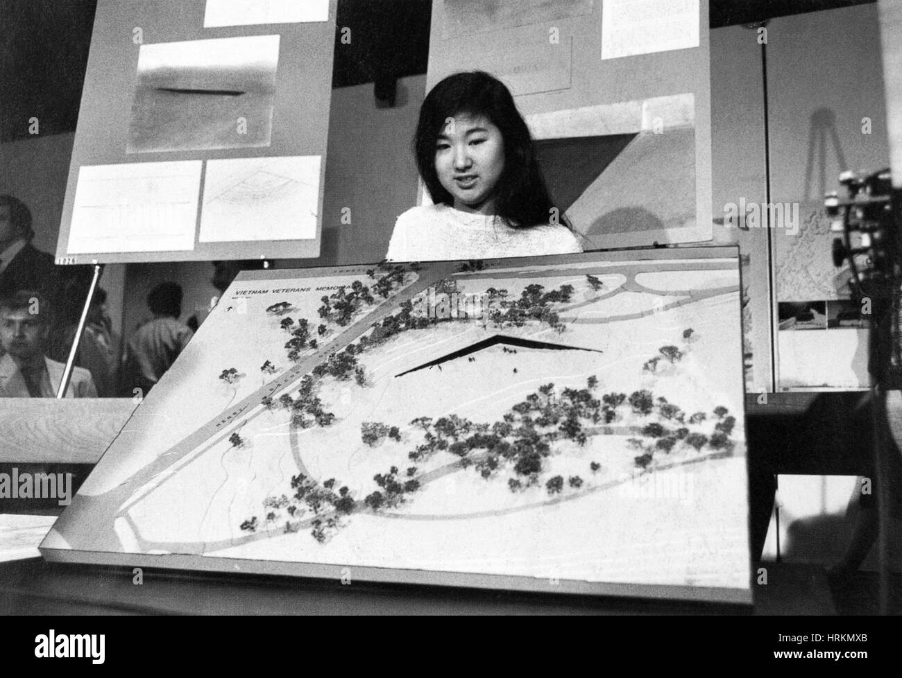 Maya Lin, US-amerikanischer Architekt Stockfoto