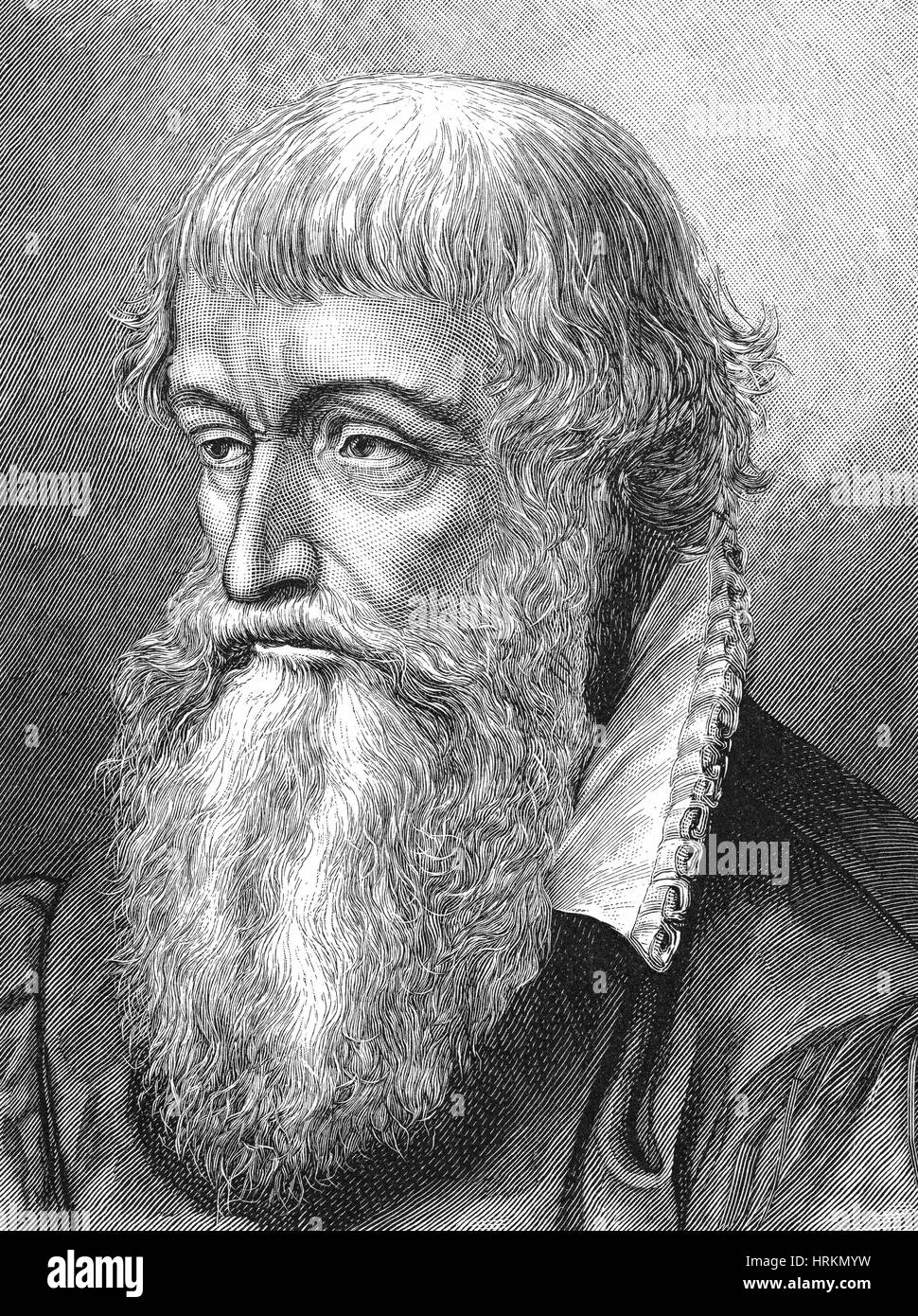Gerardus Mercator, flämischer Kartograph Stockfoto