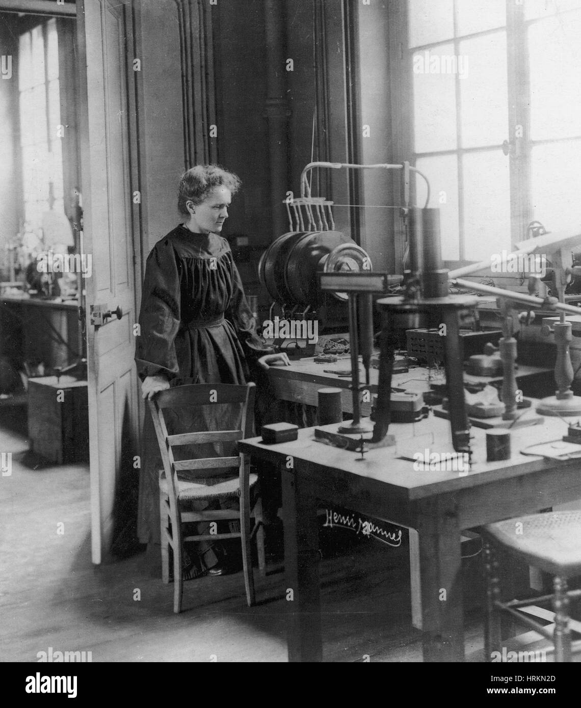Marie Curie, polnisch-französischer Physiker Stockfoto