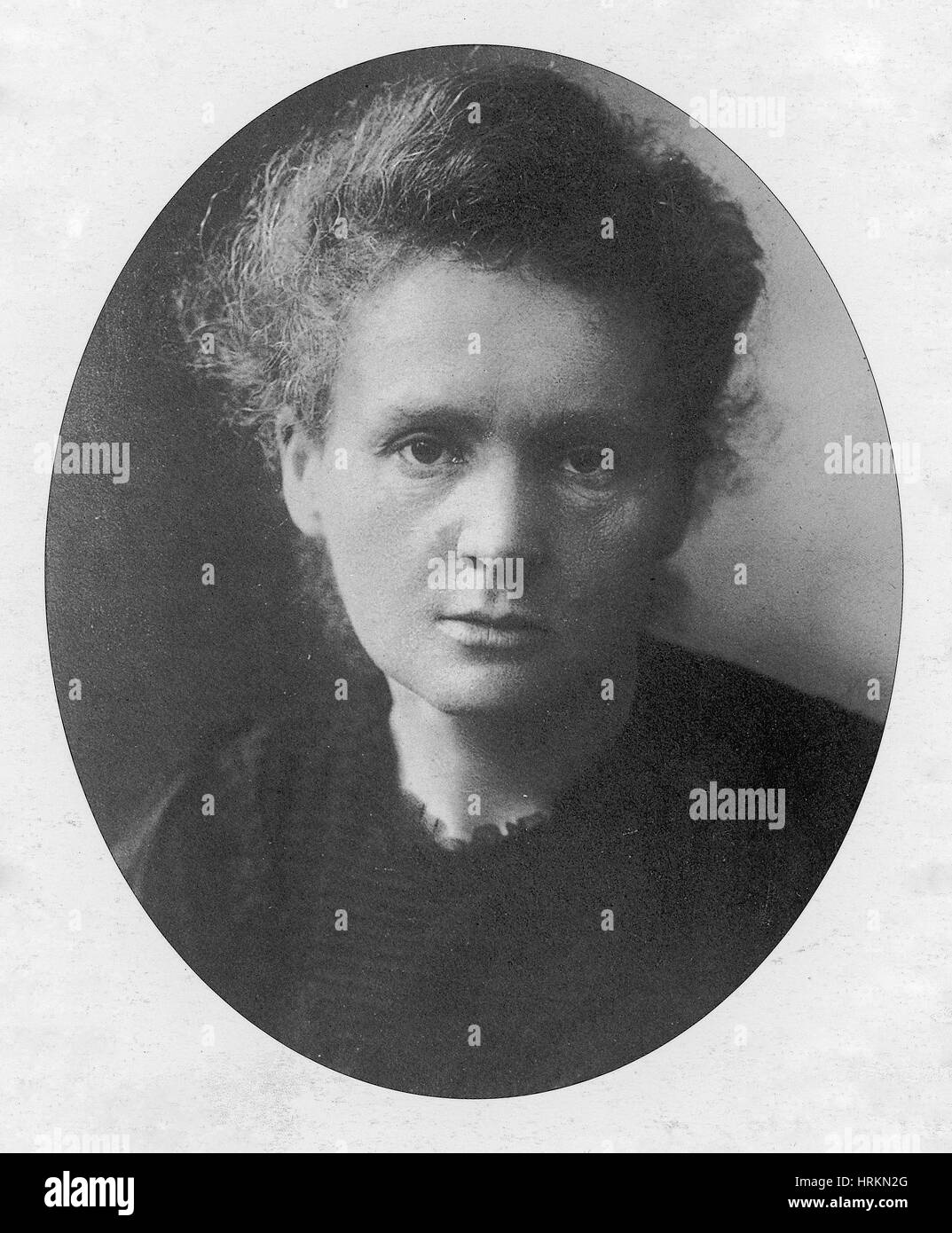 Marie Curie, polnisch-französischer Physiker Stockfoto