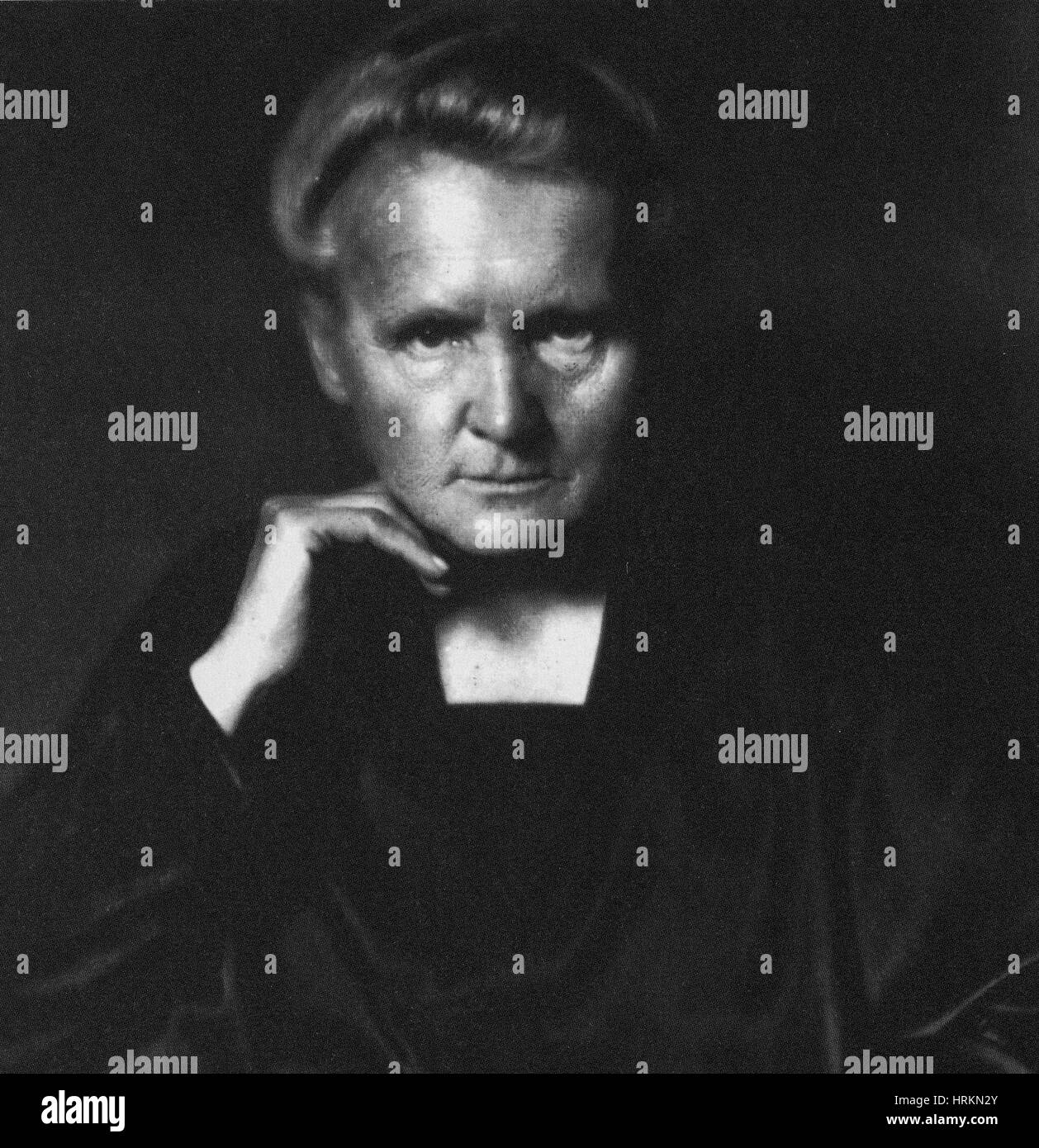 Marie Curie, polnisch-französischer Physiker Stockfoto