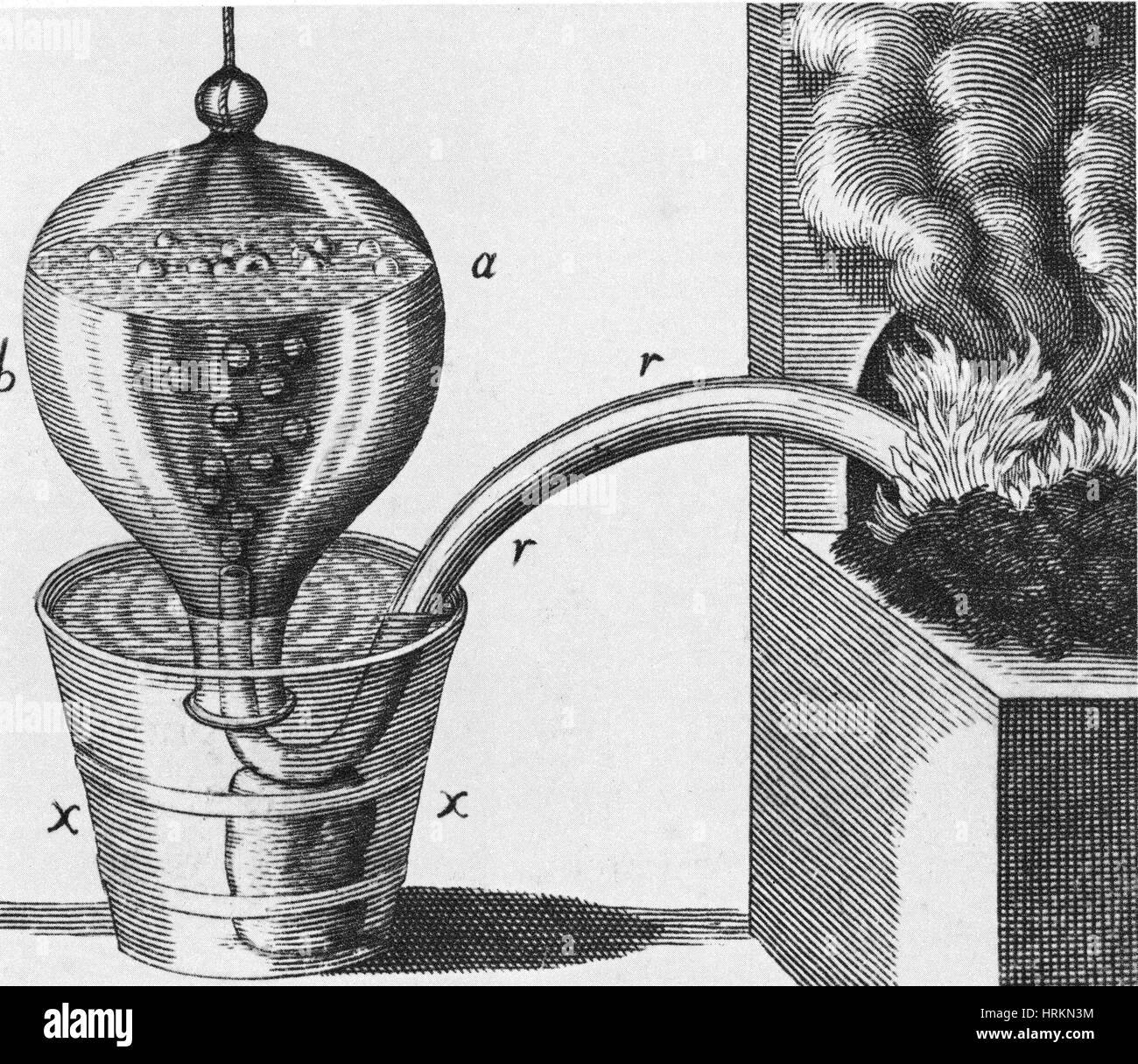 Stephen Haless Pneumatischen Trog 1727 Stockfoto Bild 135043320